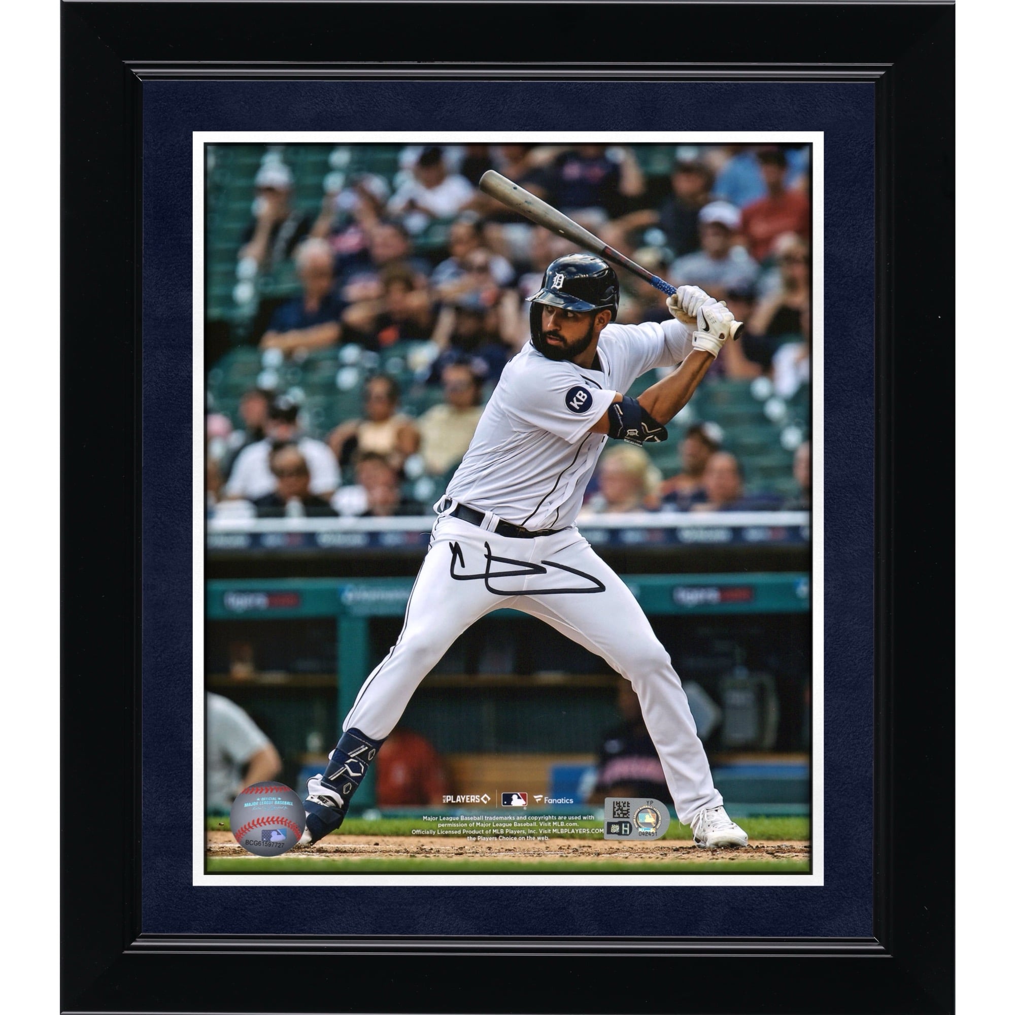 Riley Greene Detroit Tigers Autographed 8" x 10" Hitting Photograph