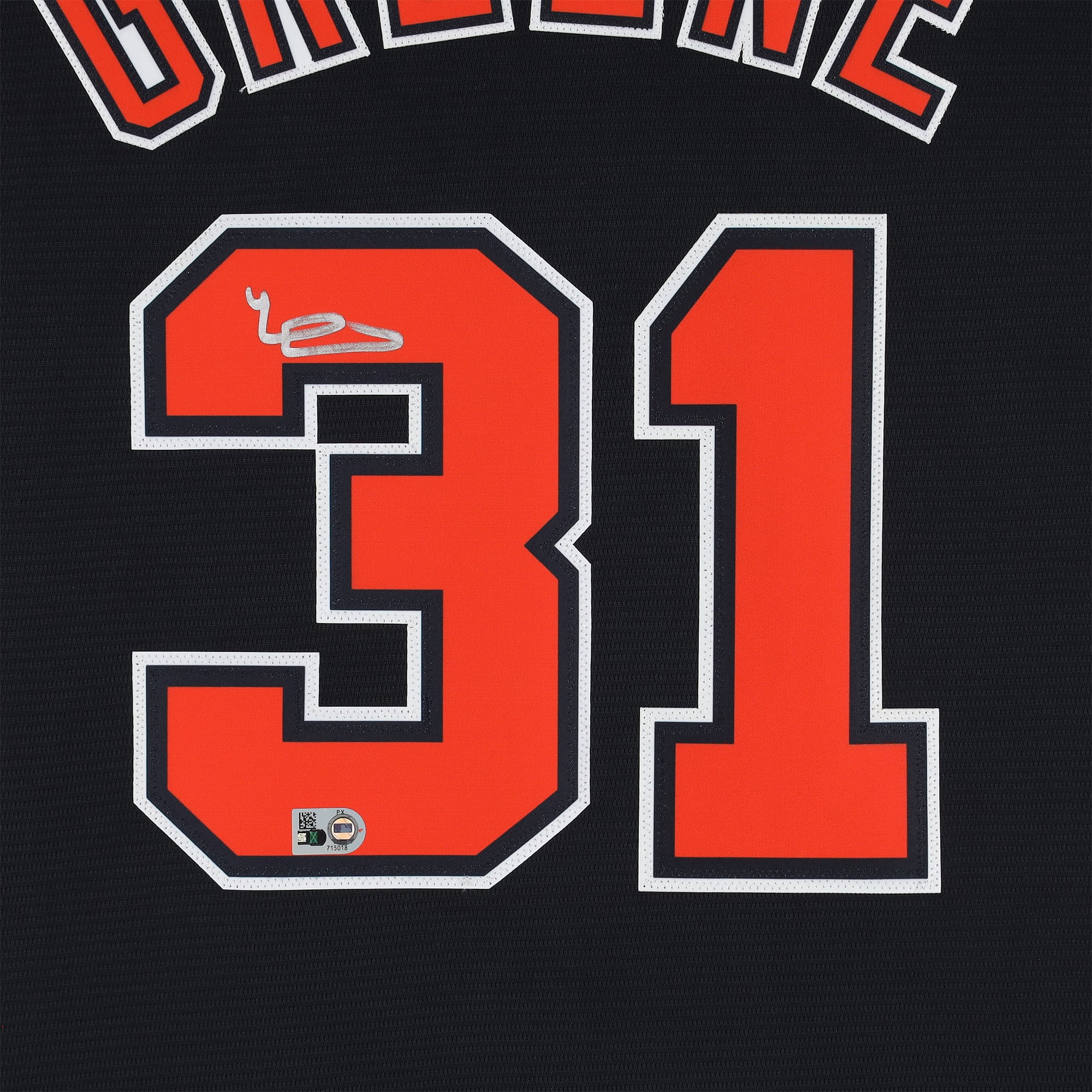 Riley Greene Detroit Tigers Autographed Navy Nike Alternate Replica Jersey