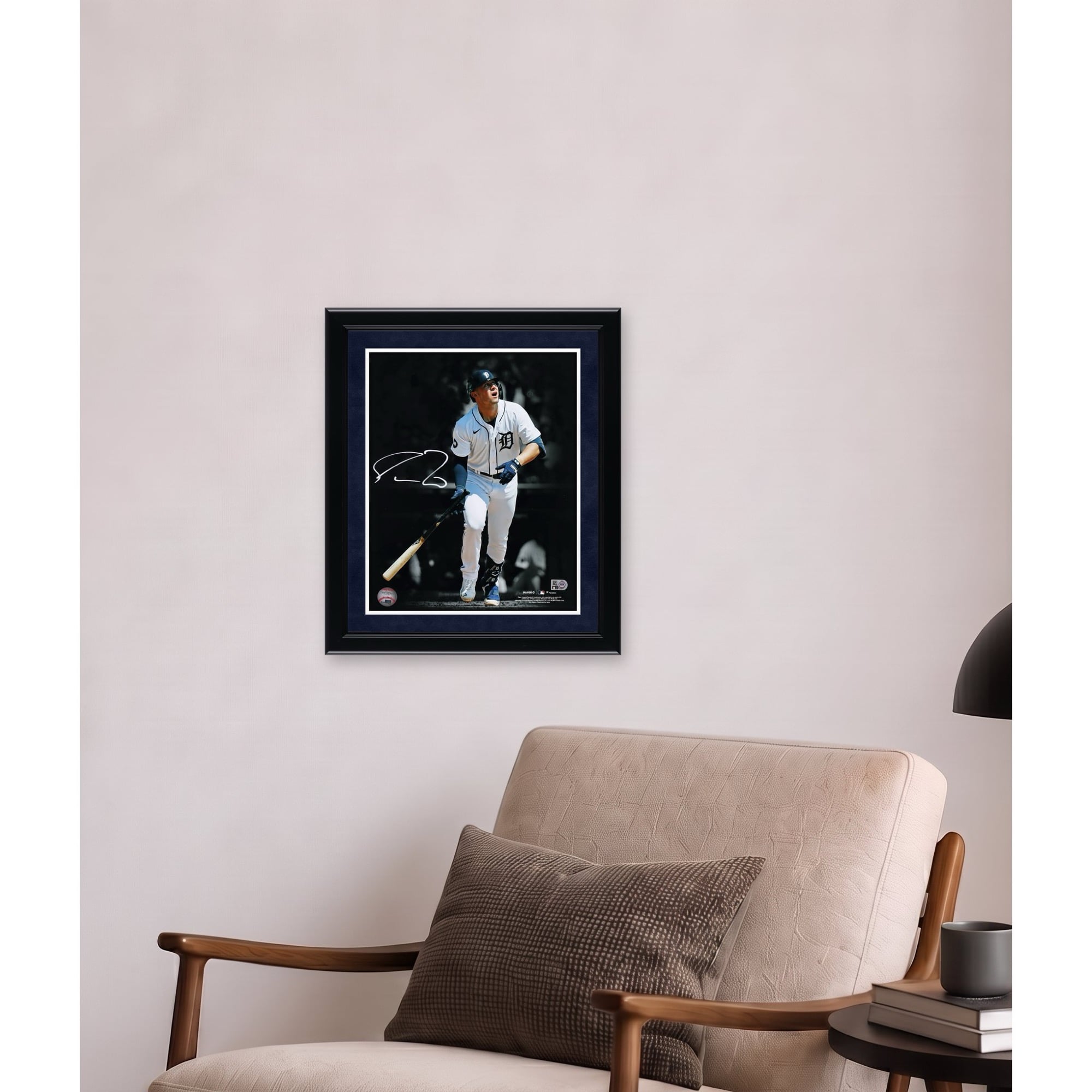 Spencer Torkelson Detroit Tigers Autographed 11" x 14" Bat Drop Spotlight Photograph
