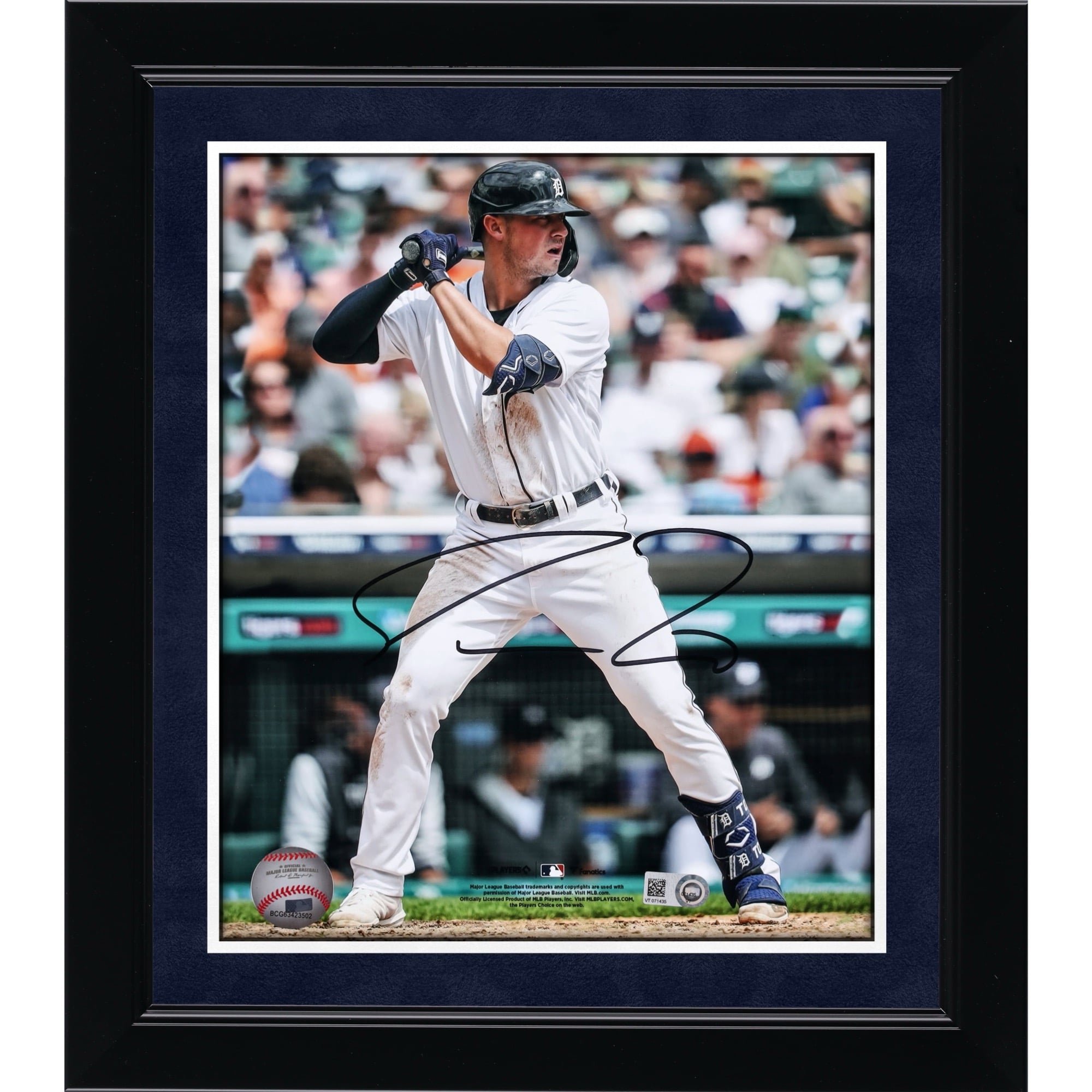 Spencer Torkelson Detroit Tigers Autographed 8" x 10" Batting Stance Photograph