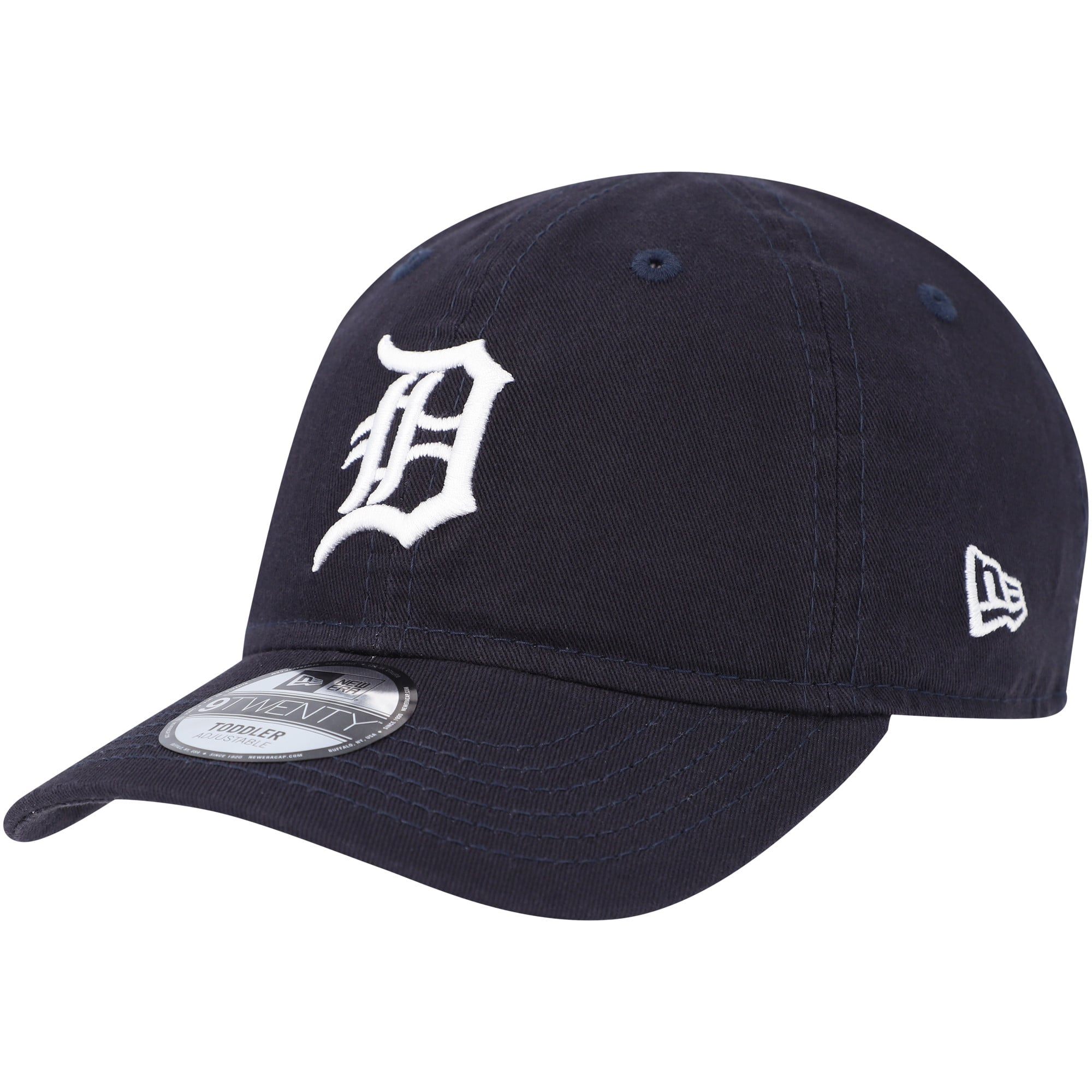 Casquette réglable New Era Detroit Tigers Team 9TWENTY bleu marine pour tout-petit