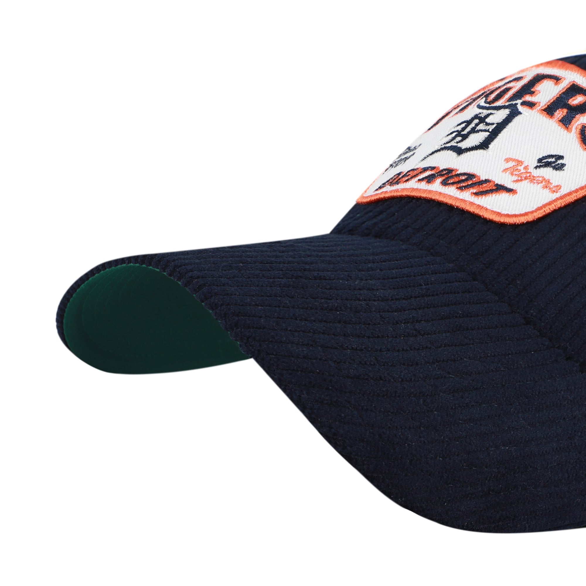 Casquette unisexe ajustable en velours côtelé accordia MVP des Tigers de Détroit, bleu marine, modèle 47