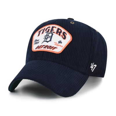 Detroit Tigers '47 Unisex Accordia Corduroy MVP Adjustable Hat - Navy