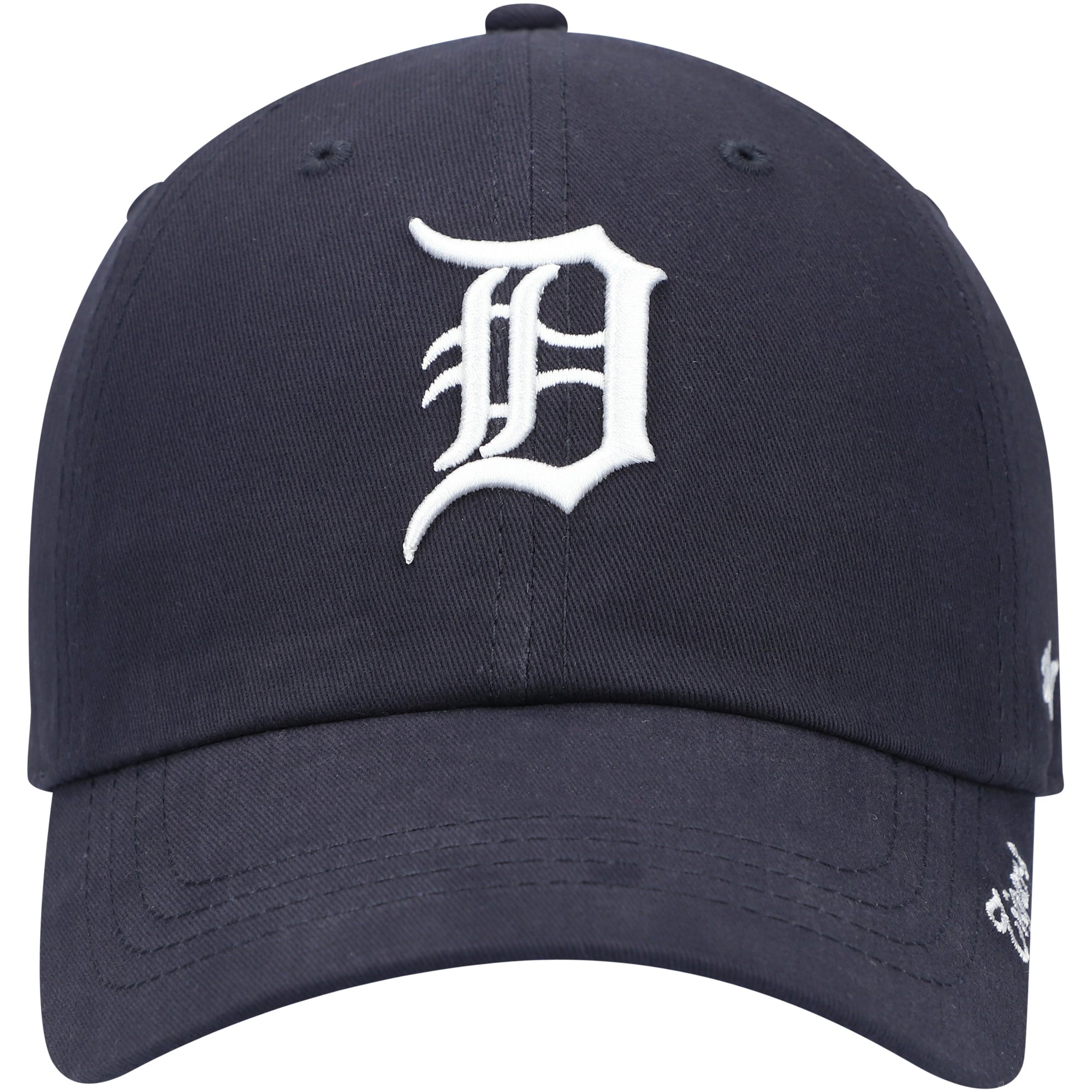 Women's '47 Navy Detroit Tigers Team Miata Clean Up Adjustable Hat