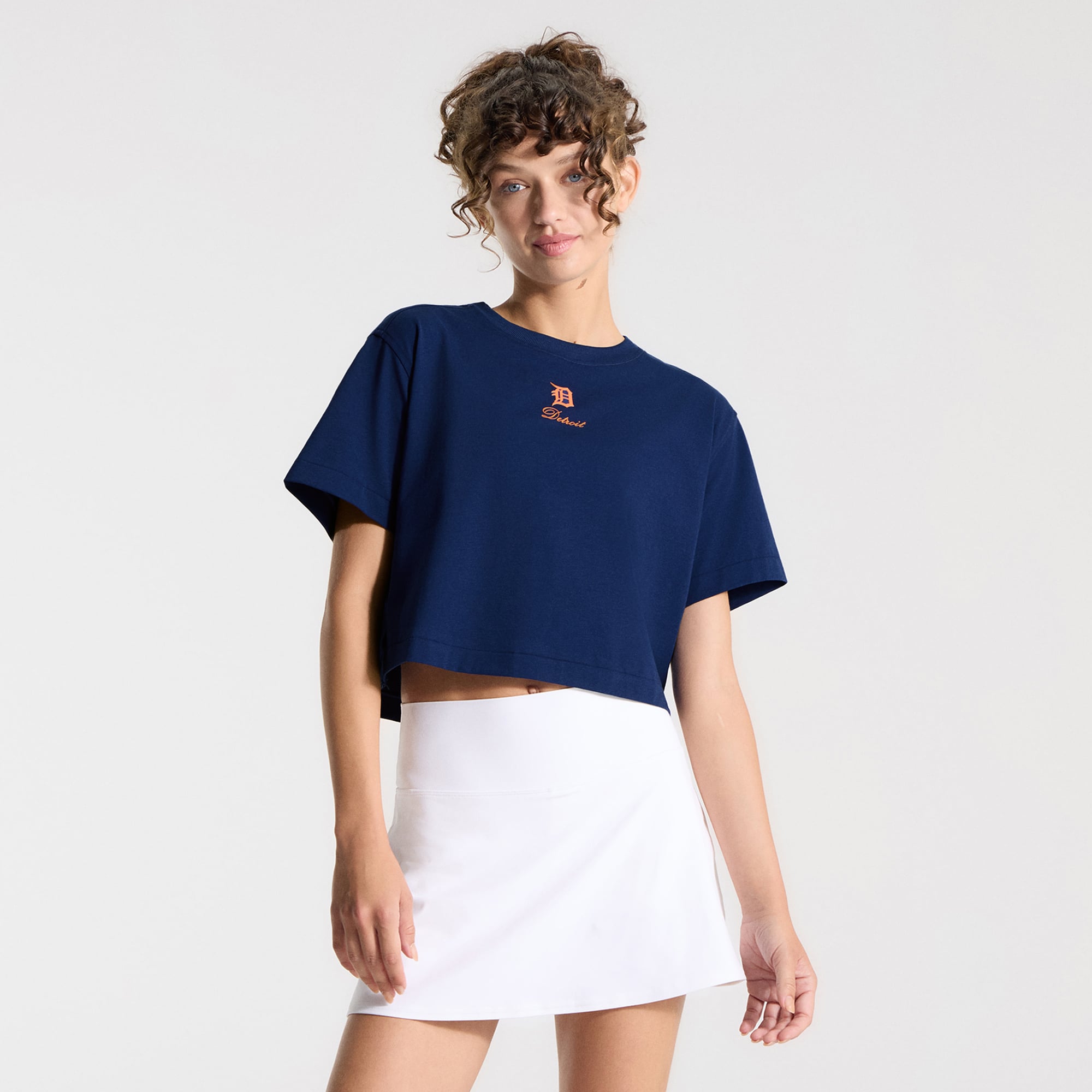 T-shirt en coton biologique lululemon Midnight Shadow Detroit Tigers All Yours pour femmes