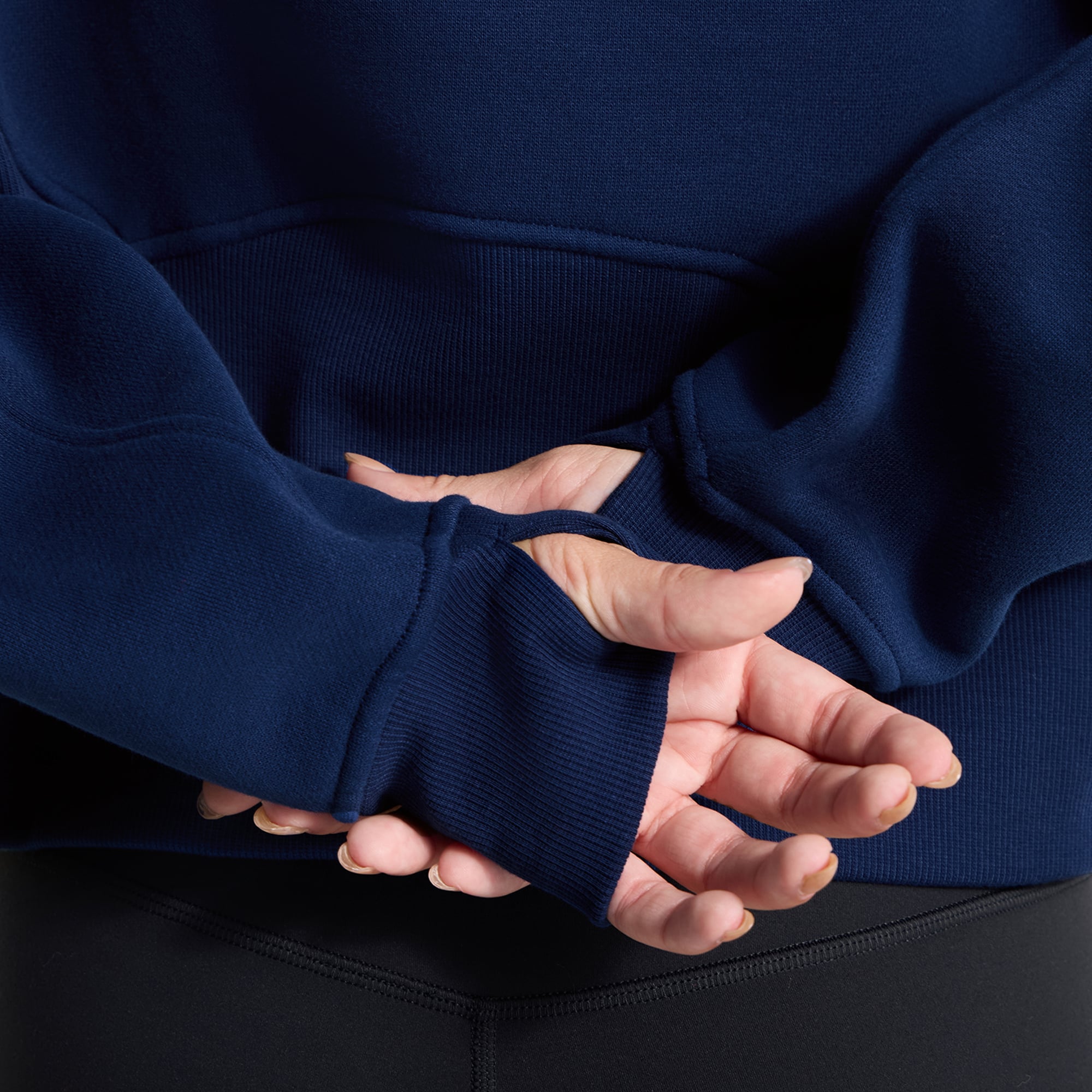 Sweat à capuche zippé oversize mi-long Midnight Shadow Detroit Tigers de lululemon pour femme