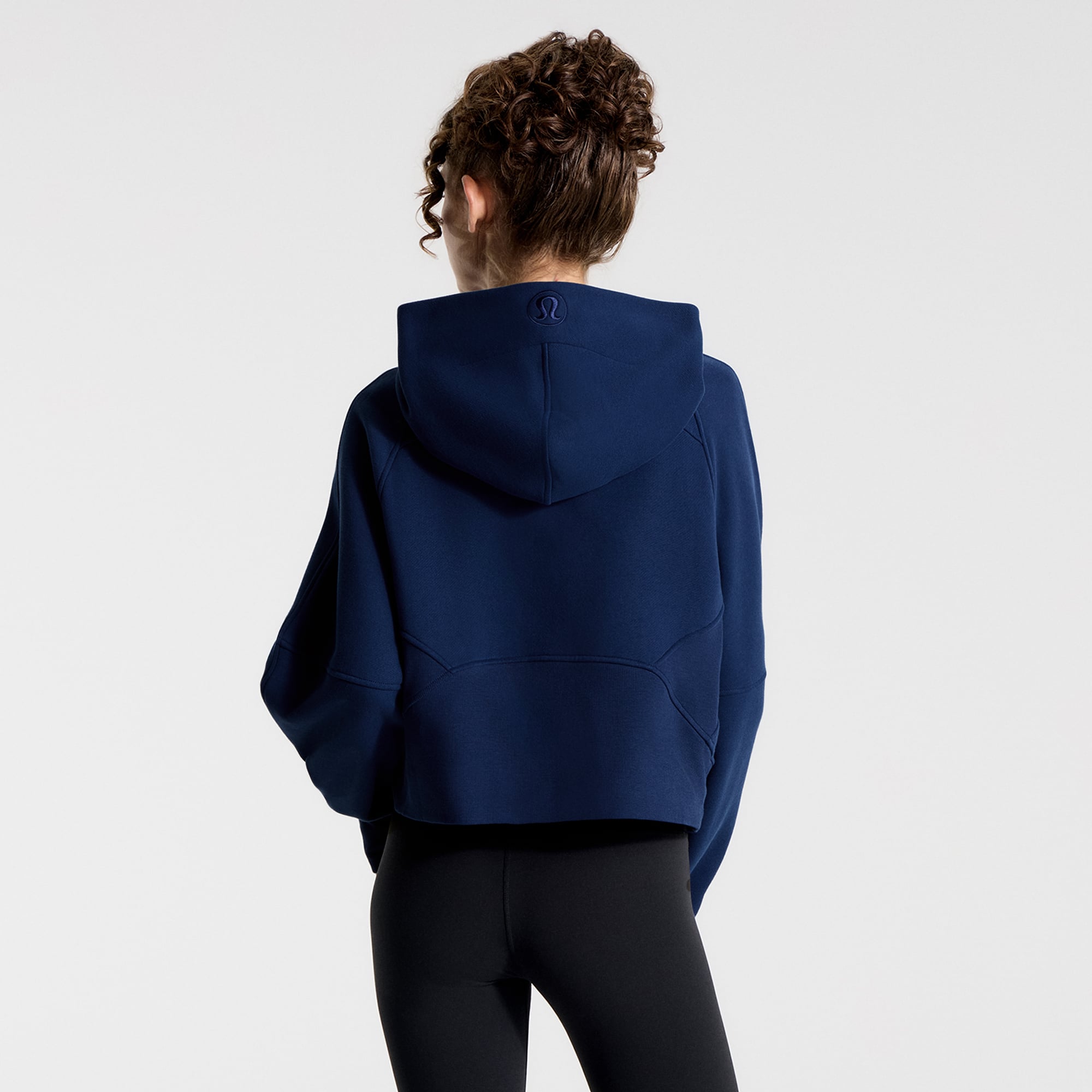 Sweat à capuche zippé oversize mi-long Midnight Shadow Detroit Tigers de lululemon pour femme