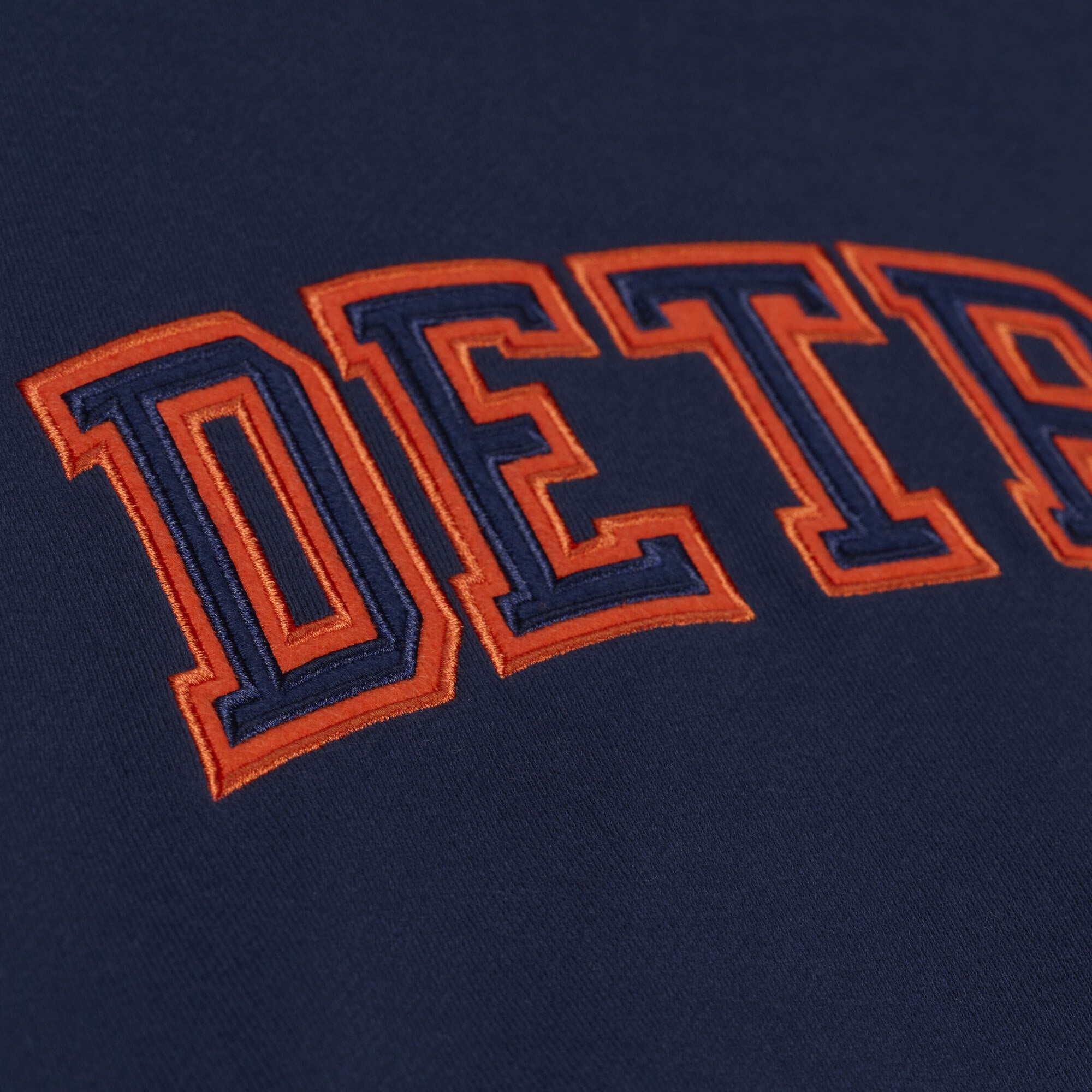 Sweat à capuche Mitchell & Ness bleu marine Detroit Tigers Cooperstown Collection Retro Roots pour femme