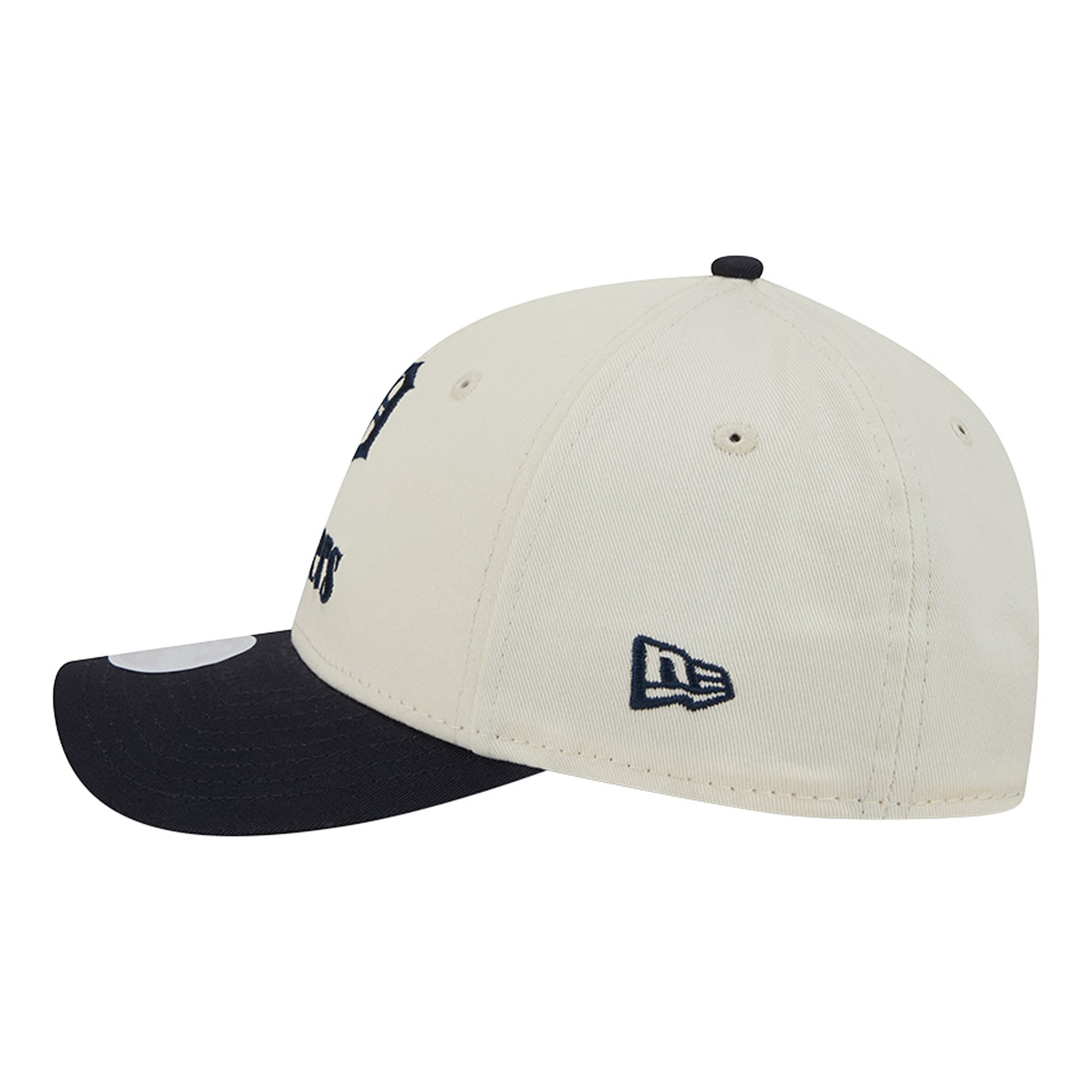 Women's New Era Cream/Navy Detroit Tigers Primary 9FORTY M-Crown Adjustable Hat