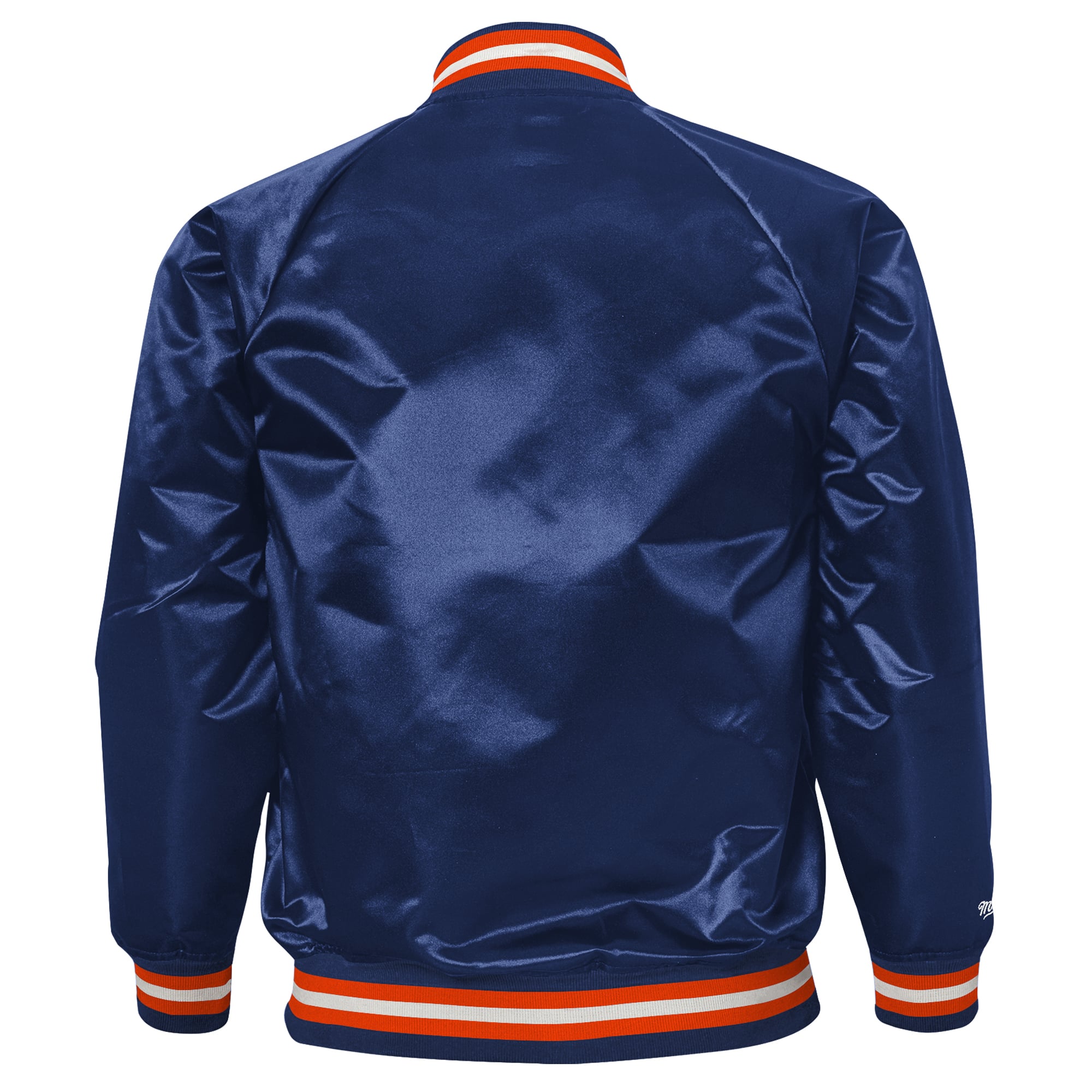 Youth Mitchell & Ness Navy Detroit Tigers Lightweight Satin Jacket