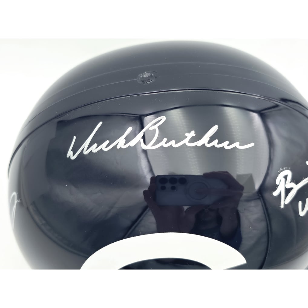 Dick Butkus, Mike Singletary and Brian Urlacher Autographed Chicago ...