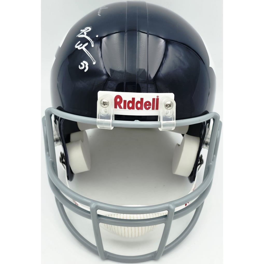 Dick Butkus, Mike Singletary and Brian Urlacher Autographed Chicago ...