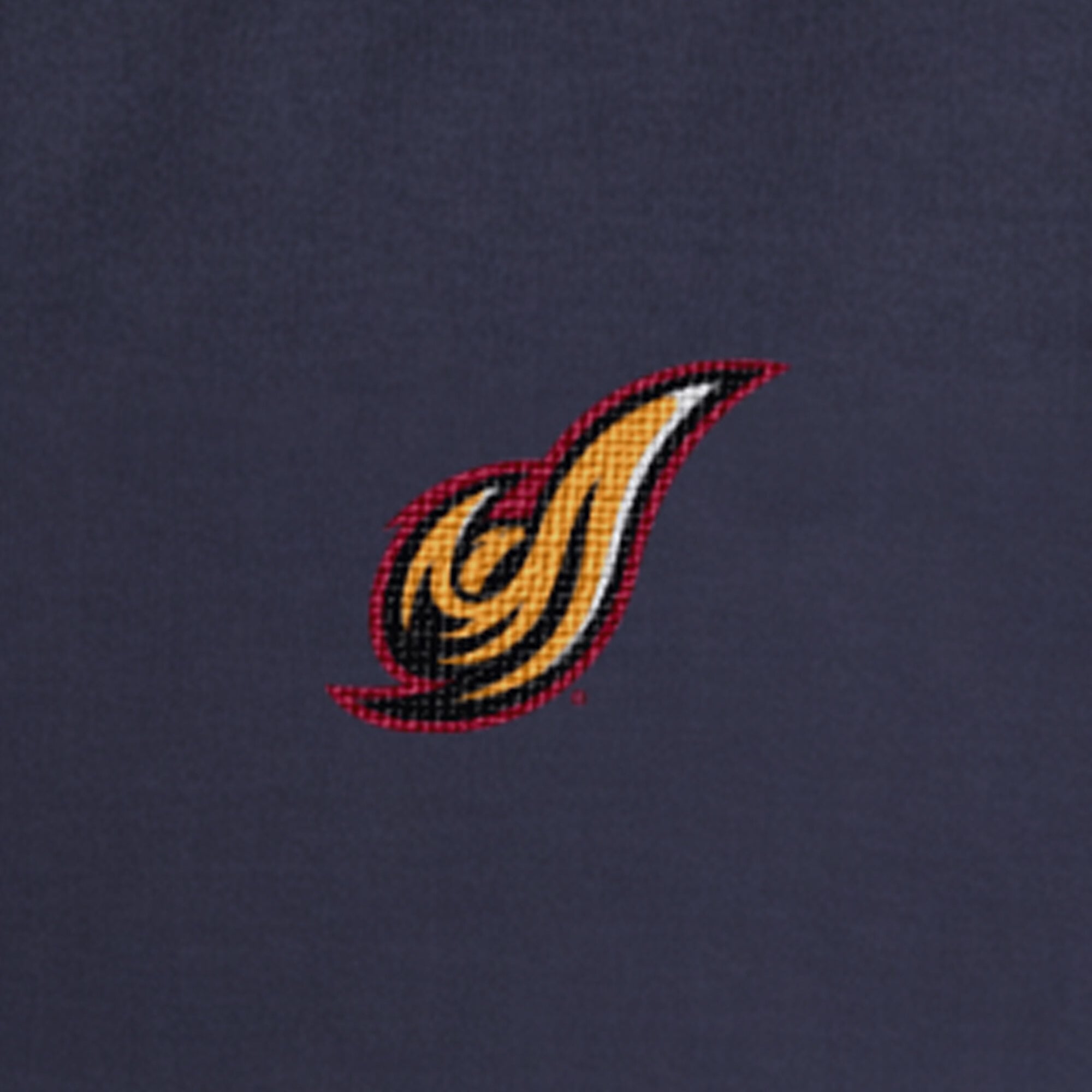 Men's Champion Navy District of Columbia Firebirds Quarter-Zip Fleece Pullover