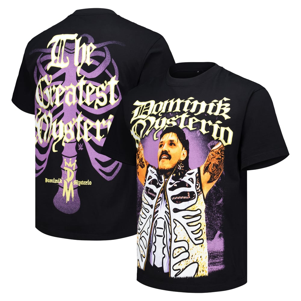 Men's Ripple Dominik Mysterio Merchandise, Dominik Mysterio T-Shirts, Apparel ...