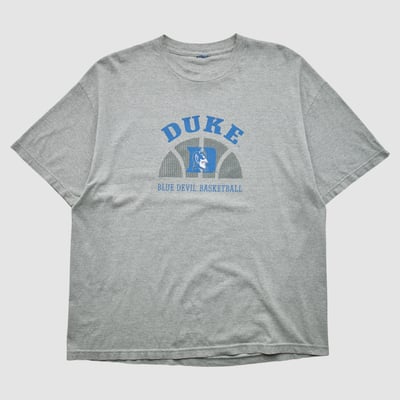 Duke Blue Devils 2000s T-shirt - Heather Gray - XL by Fanatics Real Vintage