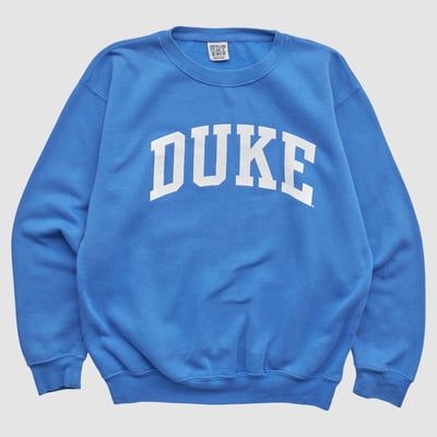 Duke Blue Devils TRT Classics 2010s Pullover Sweatshirt - Blue - M by Fanatics Real Vintage