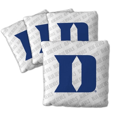 Duke Blue Devils Fanpoint Four-Piece Cornhole Bag Set