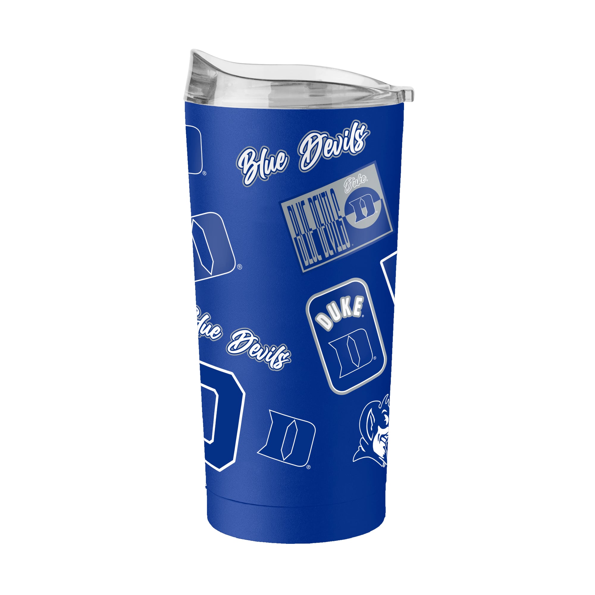 Gobelet isotherme Logo Brands Duke Blue Devils 20 oz Dreamweave à revêtement en poudre