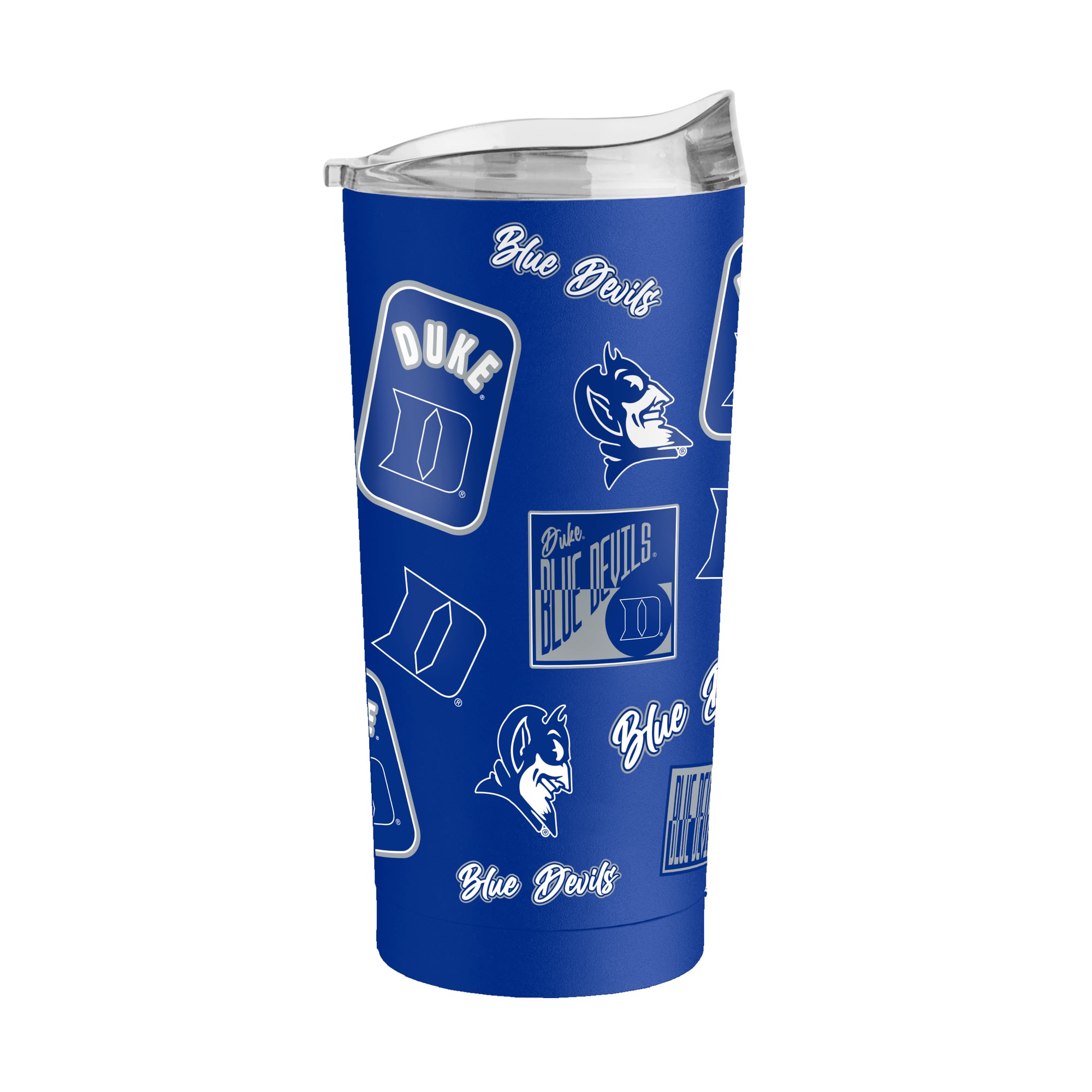 Gobelet isotherme Logo Brands Duke Blue Devils 20 oz Dreamweave à revêtement en poudre