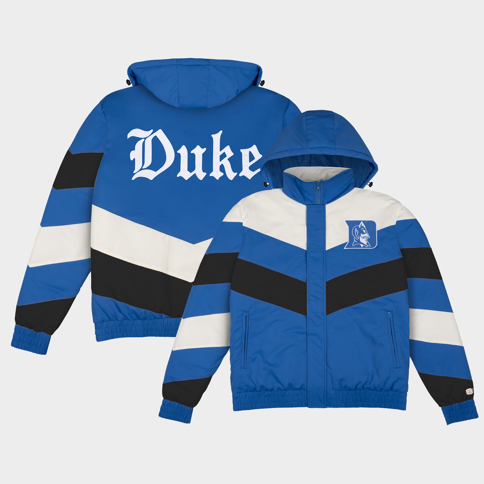 Veste rétro zippée Homefield Royal Duke Blue Devils pour homme