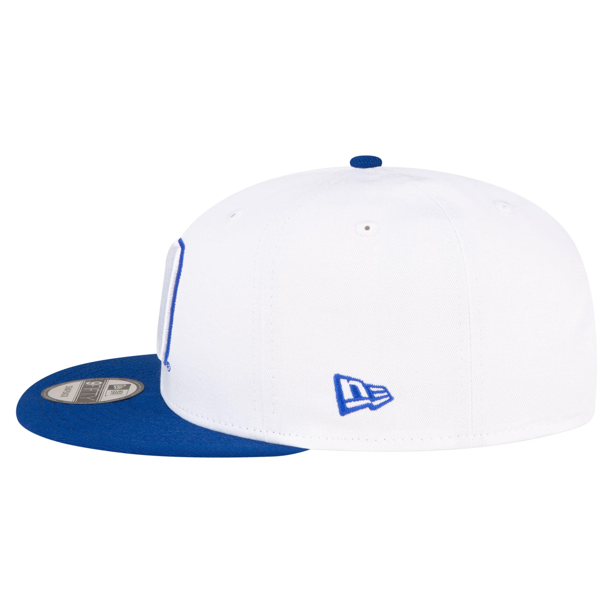 Casquette snapback New Era blanche/bleu roi Duke Blue Devils Team 9FIFTY pour homme