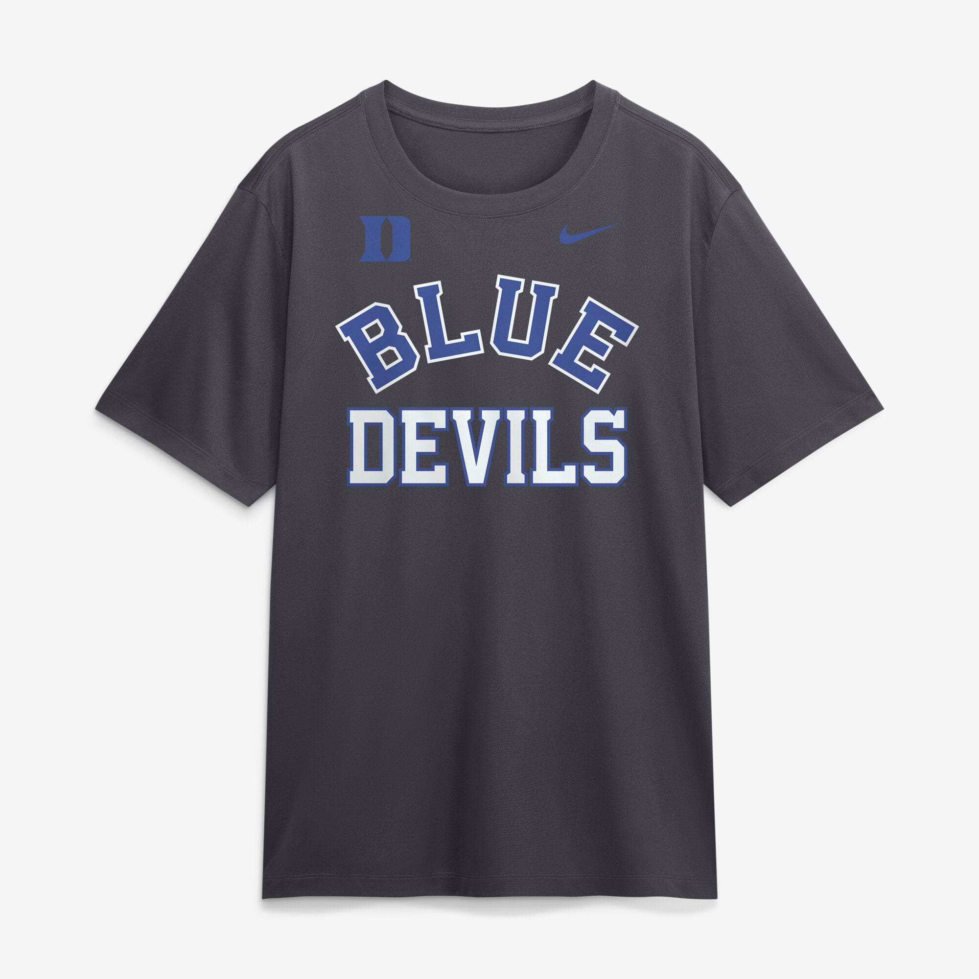 T-shirt Nike Dri-FIT pour homme, coloris anthracite Duke Blue Devils Primetime Arch Mantra Legend