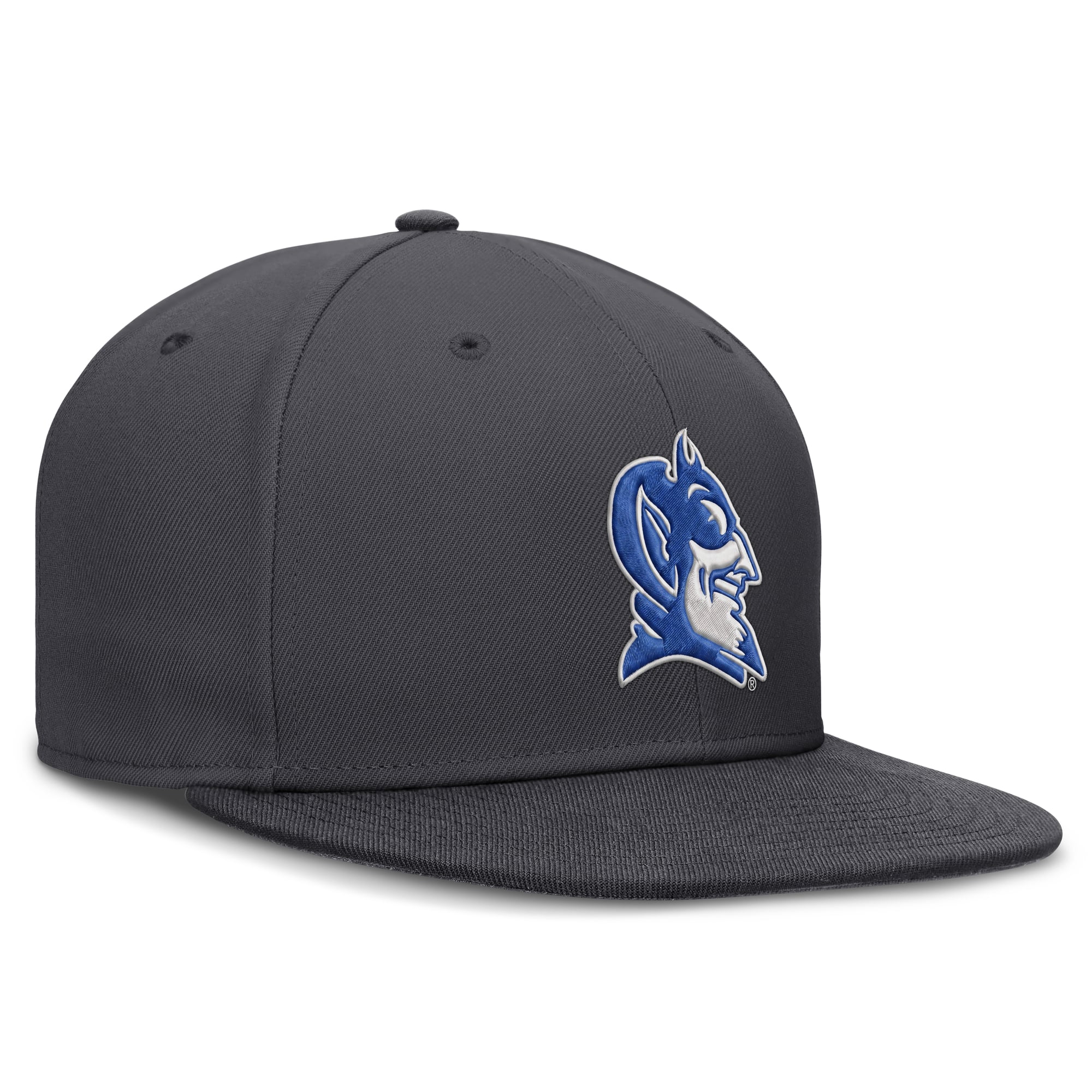 Casquette ajustée Nike Pro Dri-FIT anthracite Duke Blue Devils pour homme