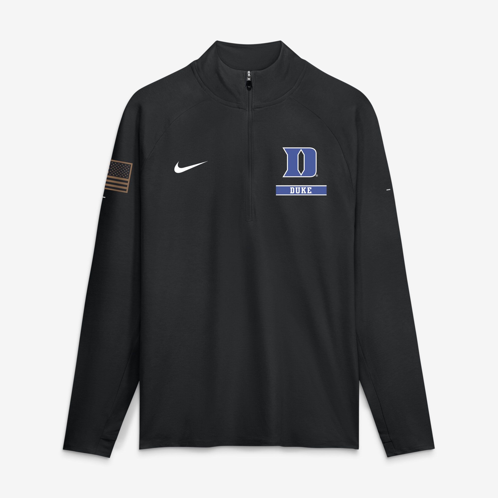 Men's Nike Black Duke Blue Devils 2026 Military Appreciation Stride ...