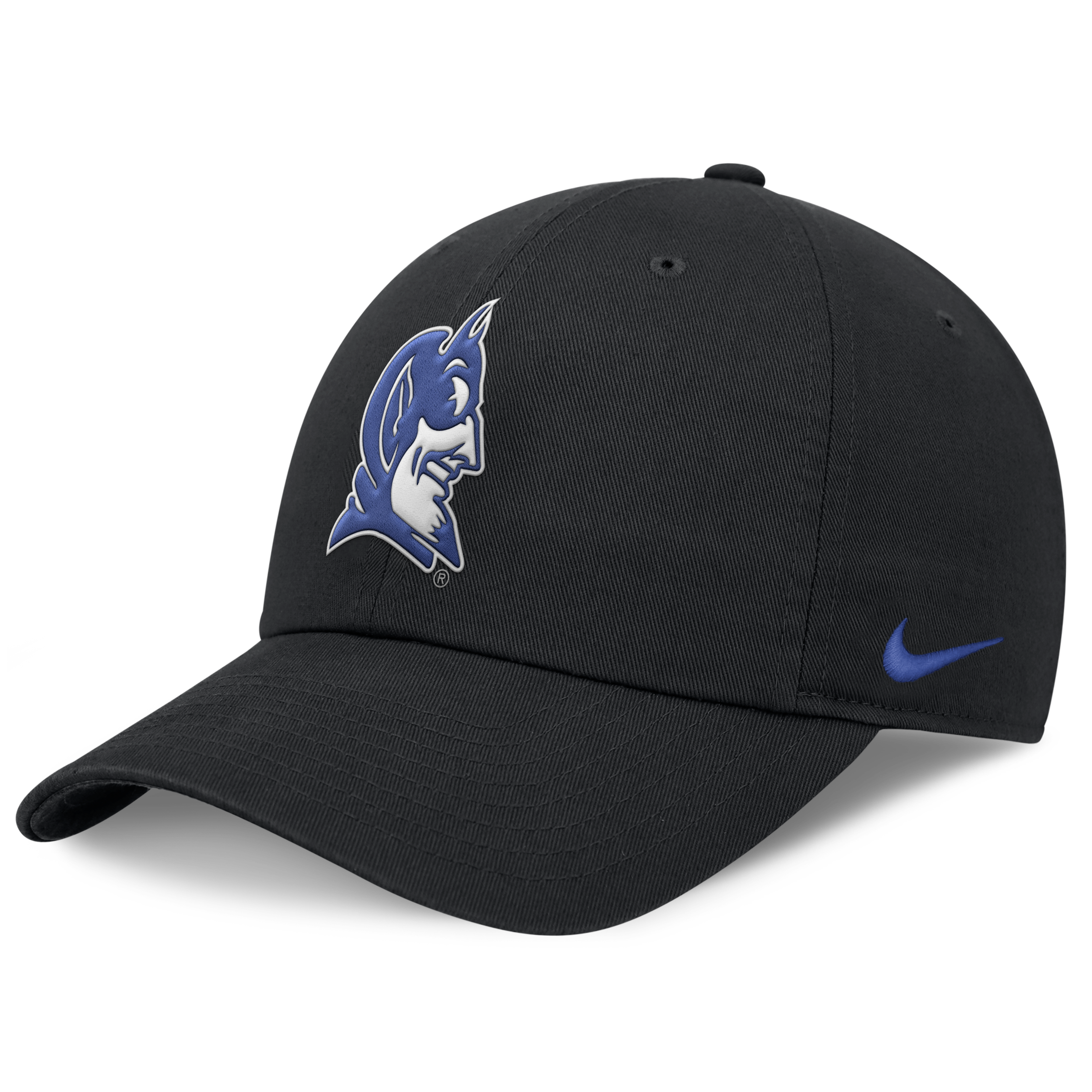 Men's Nike Black Duke Blue Devils Club Dri-FIT Adjustable Hat