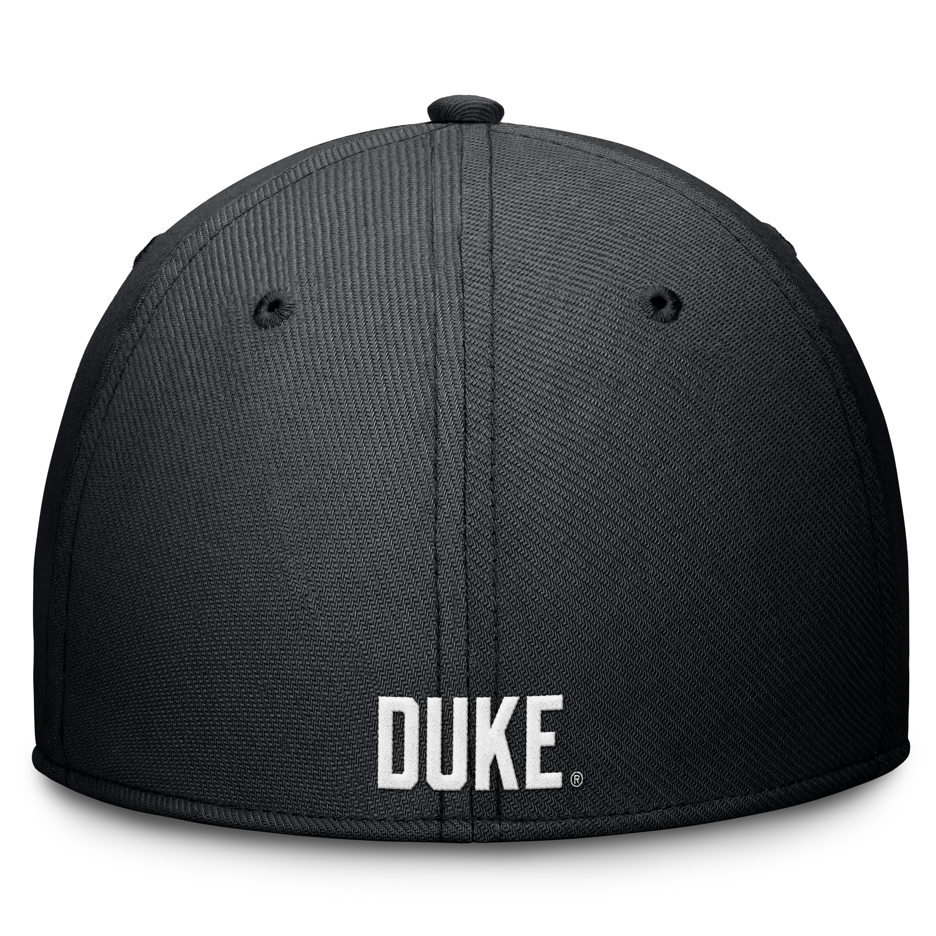 Casquette Nike Duke Blue Devils Rise SwooshFlex Dri-FIT grise pour homme