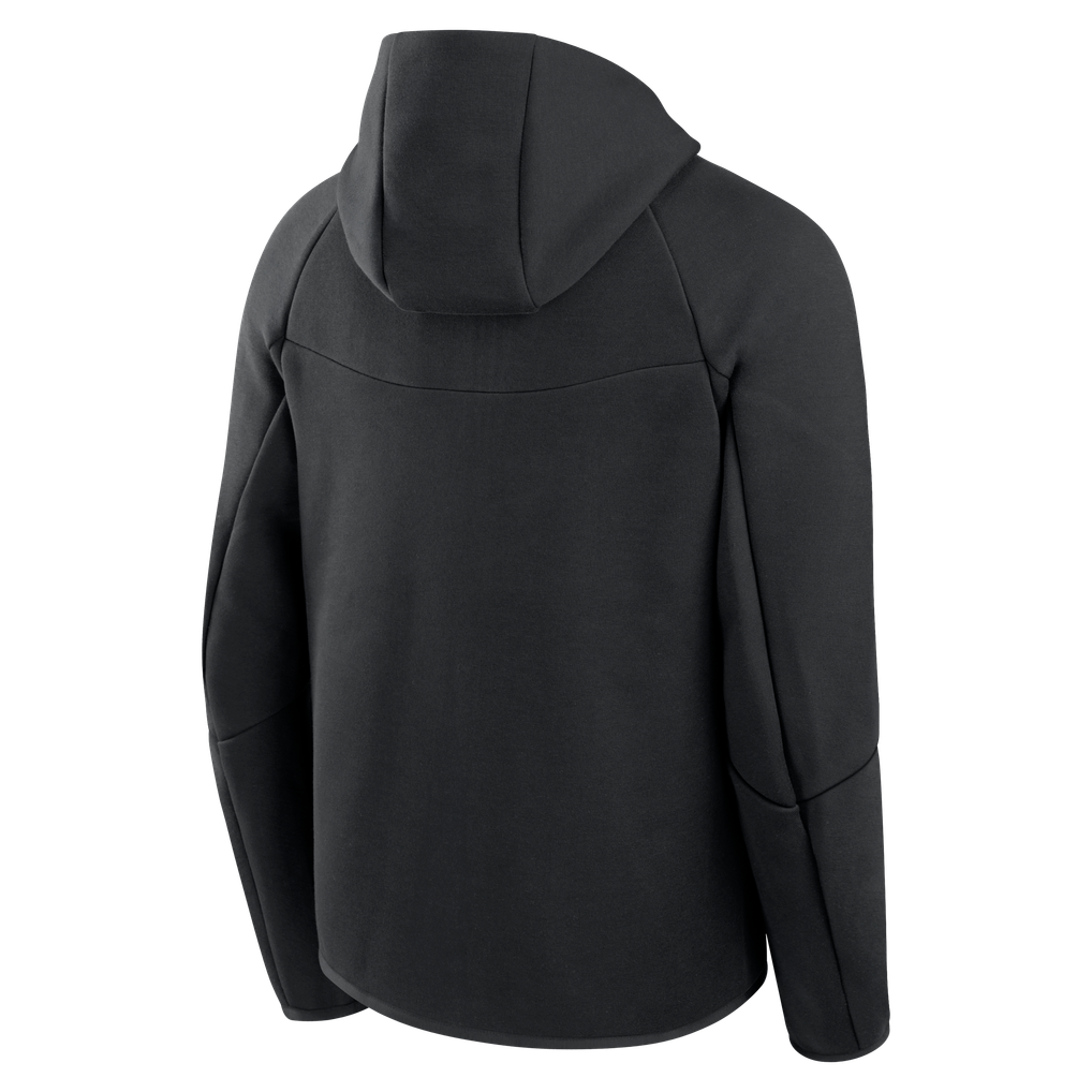 Duke Blue Devils Nike Tech Fleece Raglan Full-Zip Windrunner Hoodie - Black