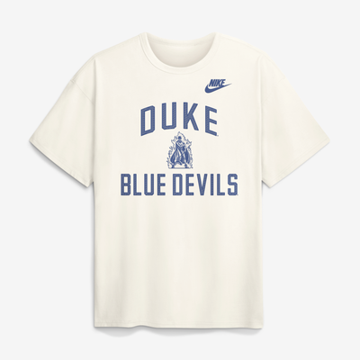 Duke Blue Devils Nike Legacy Max90 T-Shirt - Cream