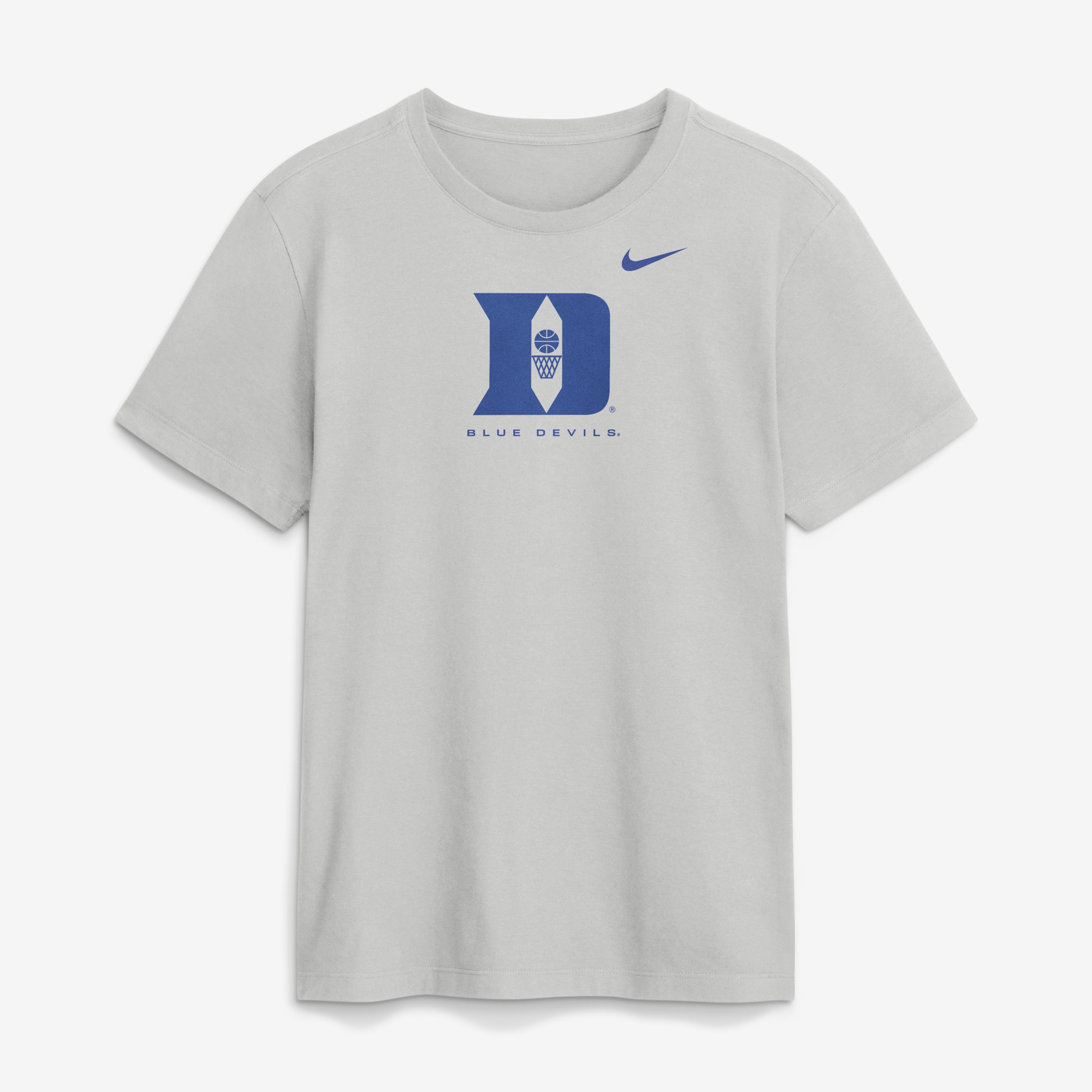 T-shirt Nike Royal Duke Blue Devils Courtside Dri-FIT pour homme