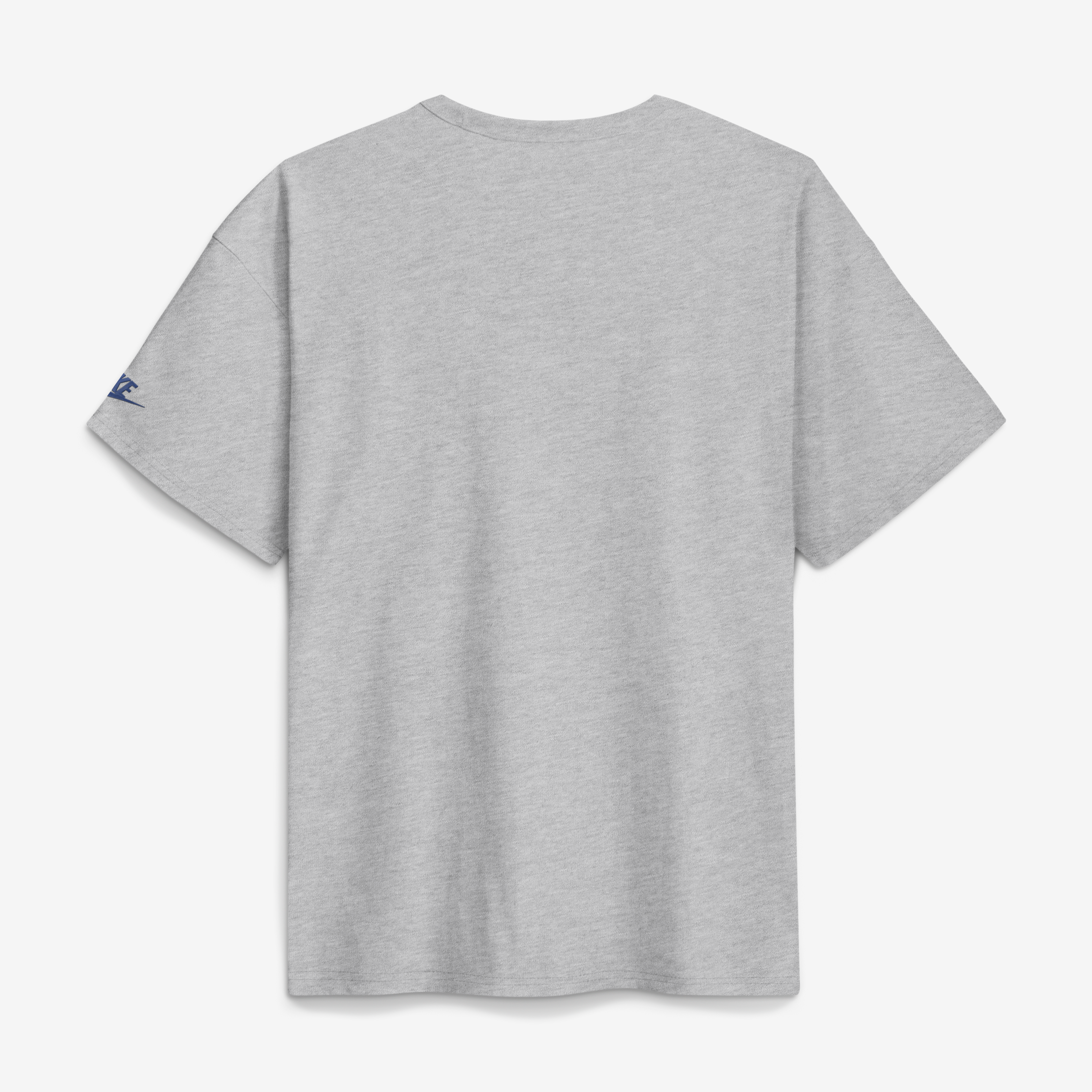 Men's Nike Heather Gray Duke Blue Devils Legacy Logo Max90 T-Shirt
