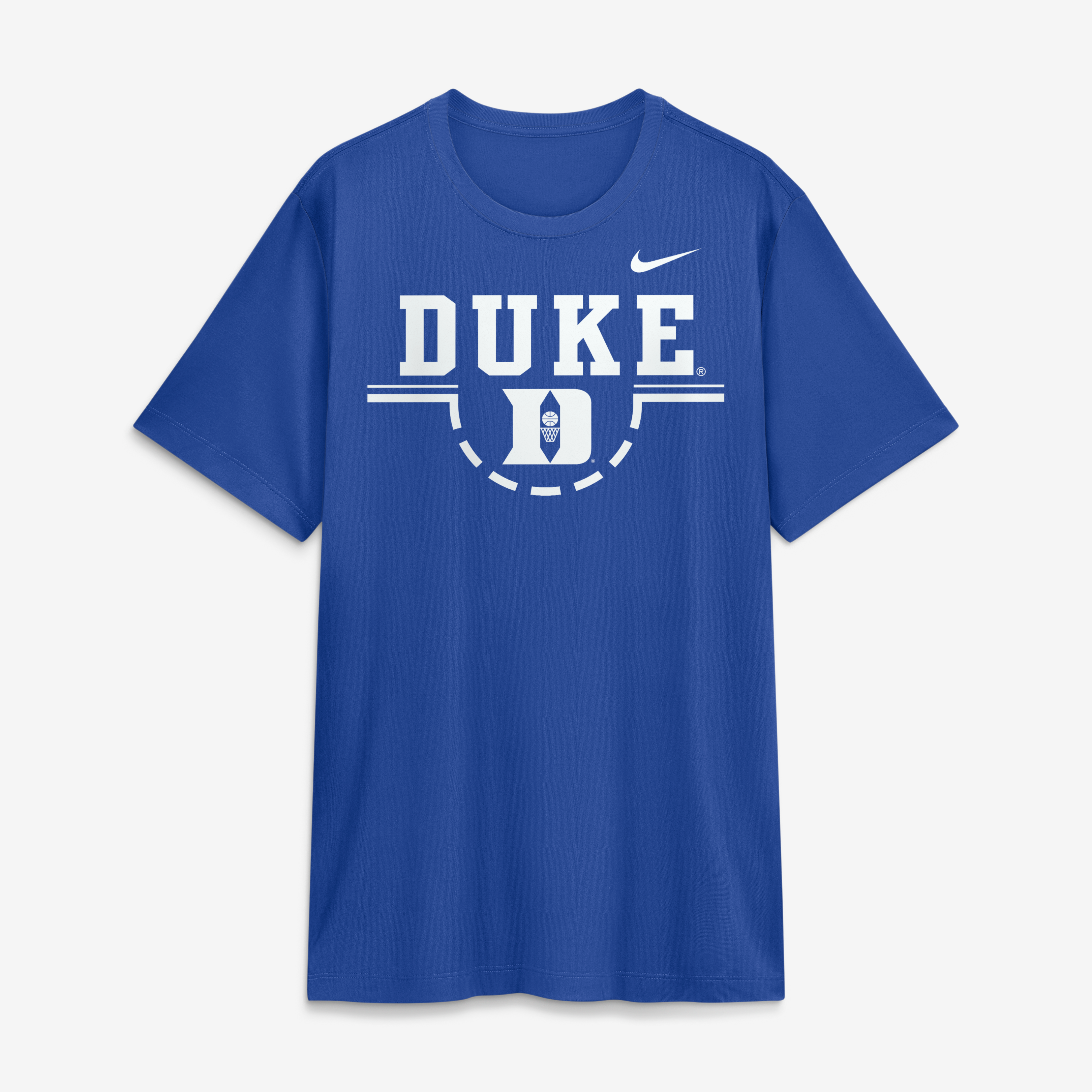 T-shirt Nike Royal Duke Blue Devils Courtside Legend pour homme