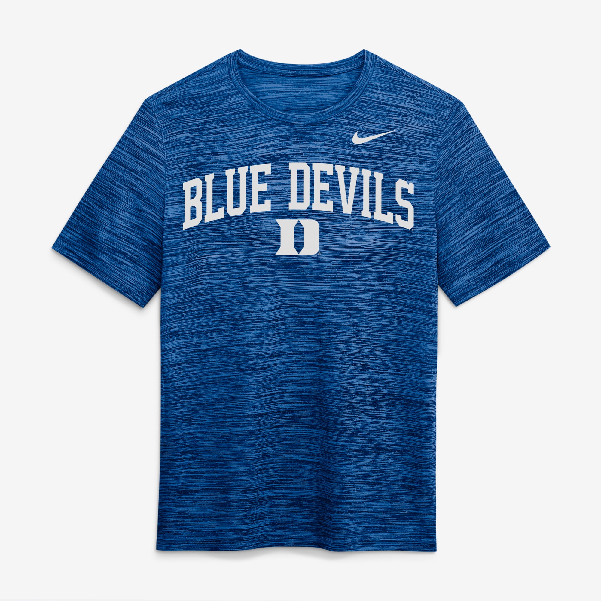 Men's Nike  Royal Duke Blue Devils Primetime Arch Logo Velocity Dri-FIT T-Shirt