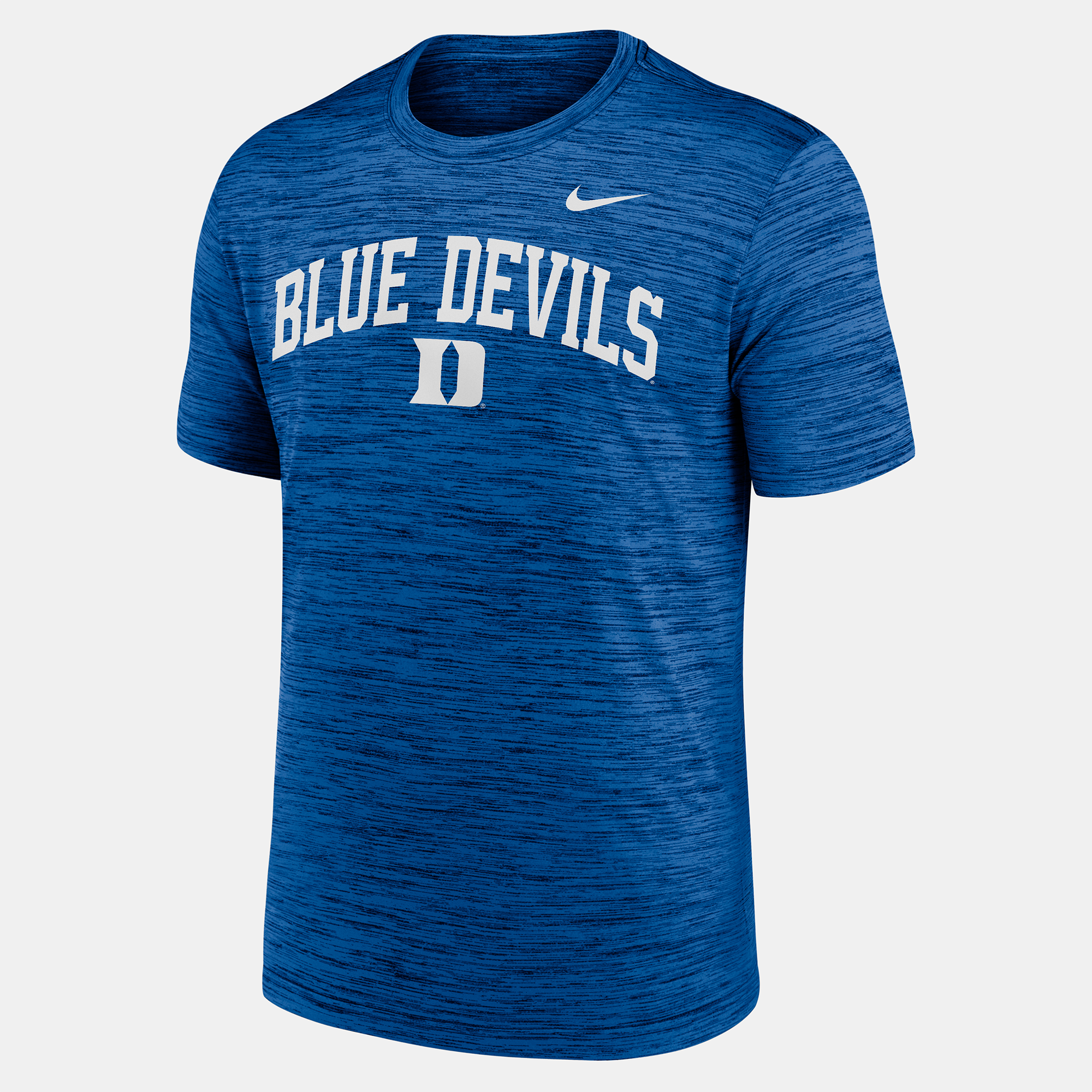 Men's Nike  Royal Duke Blue Devils Primetime Arch Logo Velocity Dri-FIT T-Shirt