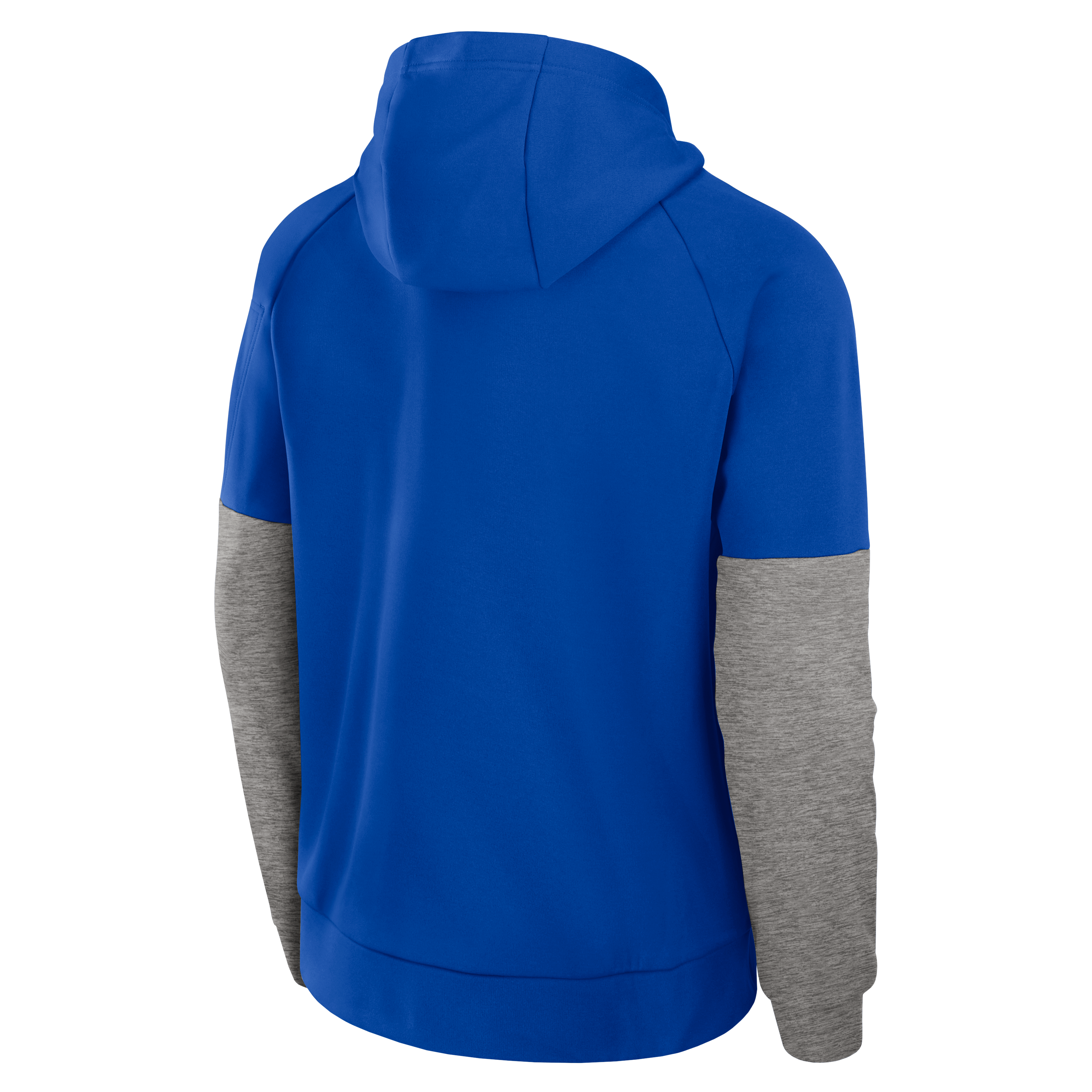 Sweat à capuche raglan en polaire Therma-FIT Nike Royal Duke Blue Devils Primetime Basketball pour homme