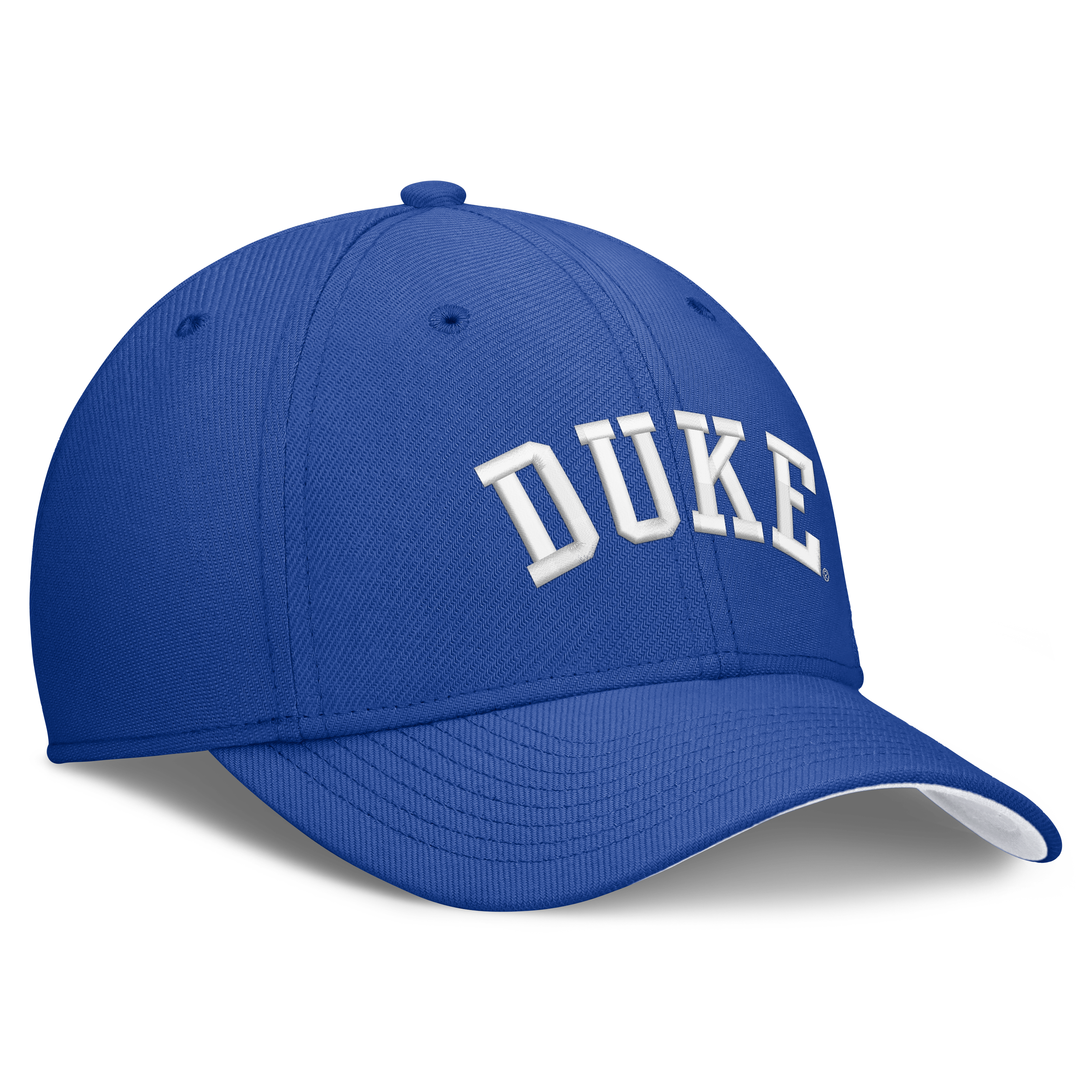 Casquette Nike Royal Duke Blue Devils Primetime Team Rise Dri-FIT Flex pour homme