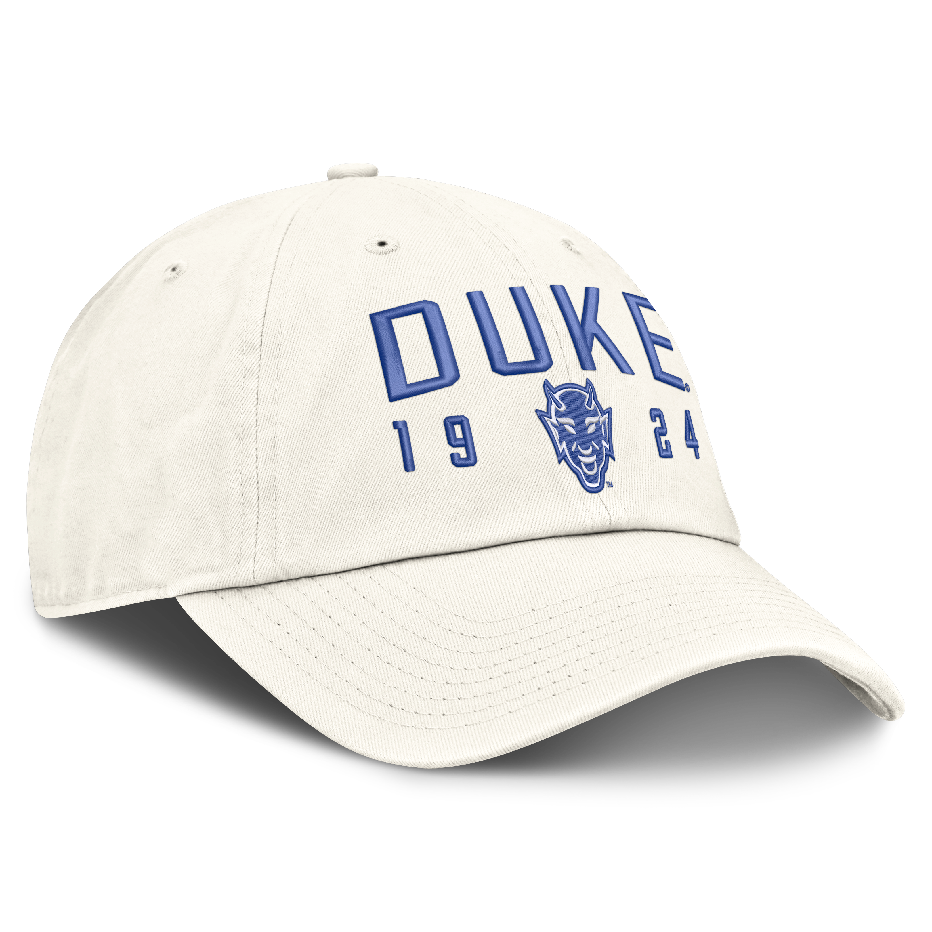 Casquette ajustable Nike blanche Duke Blue Devils Legacy Letter & Location Club pour homme