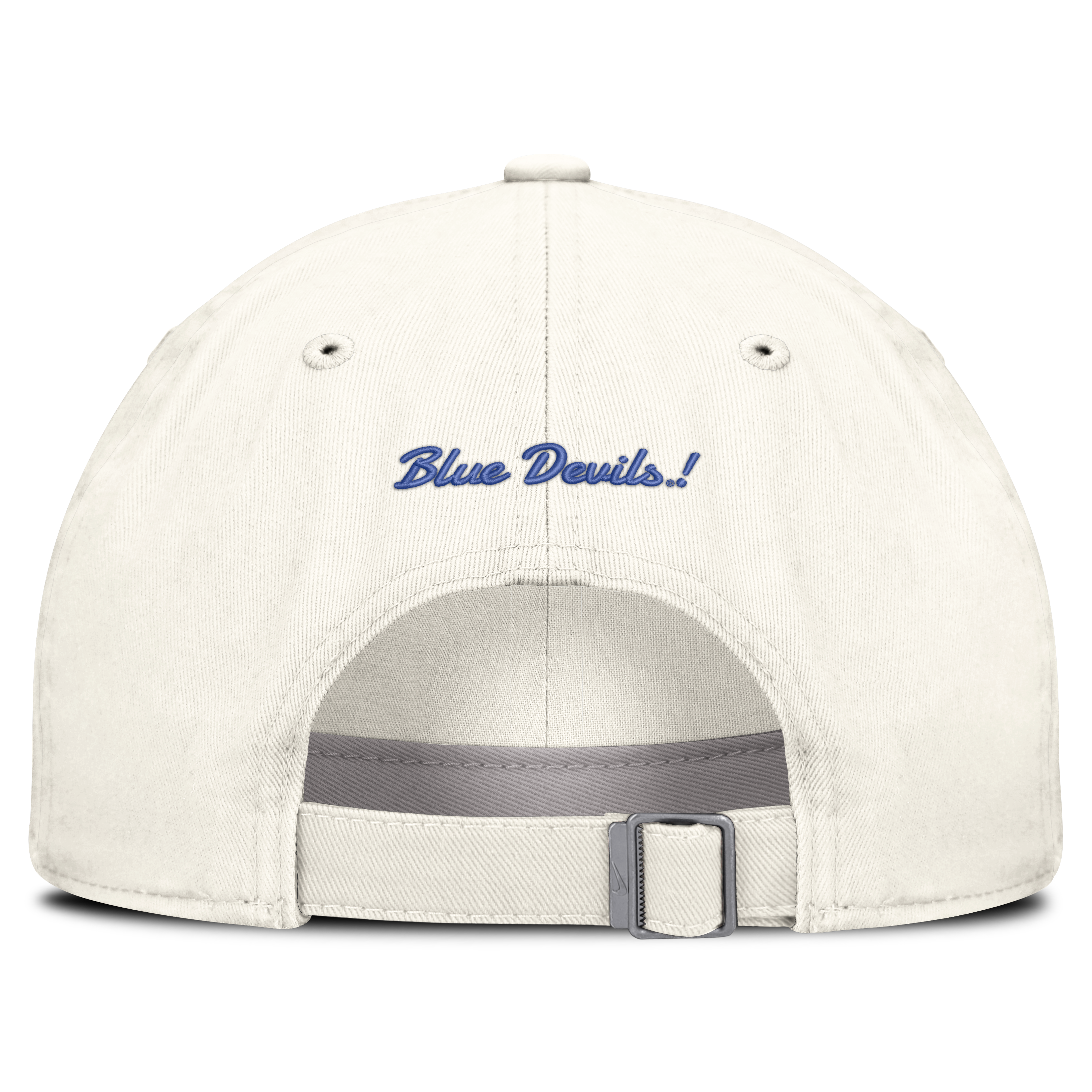 Casquette ajustable Nike blanche Duke Blue Devils Legacy Letter & Location Club pour homme