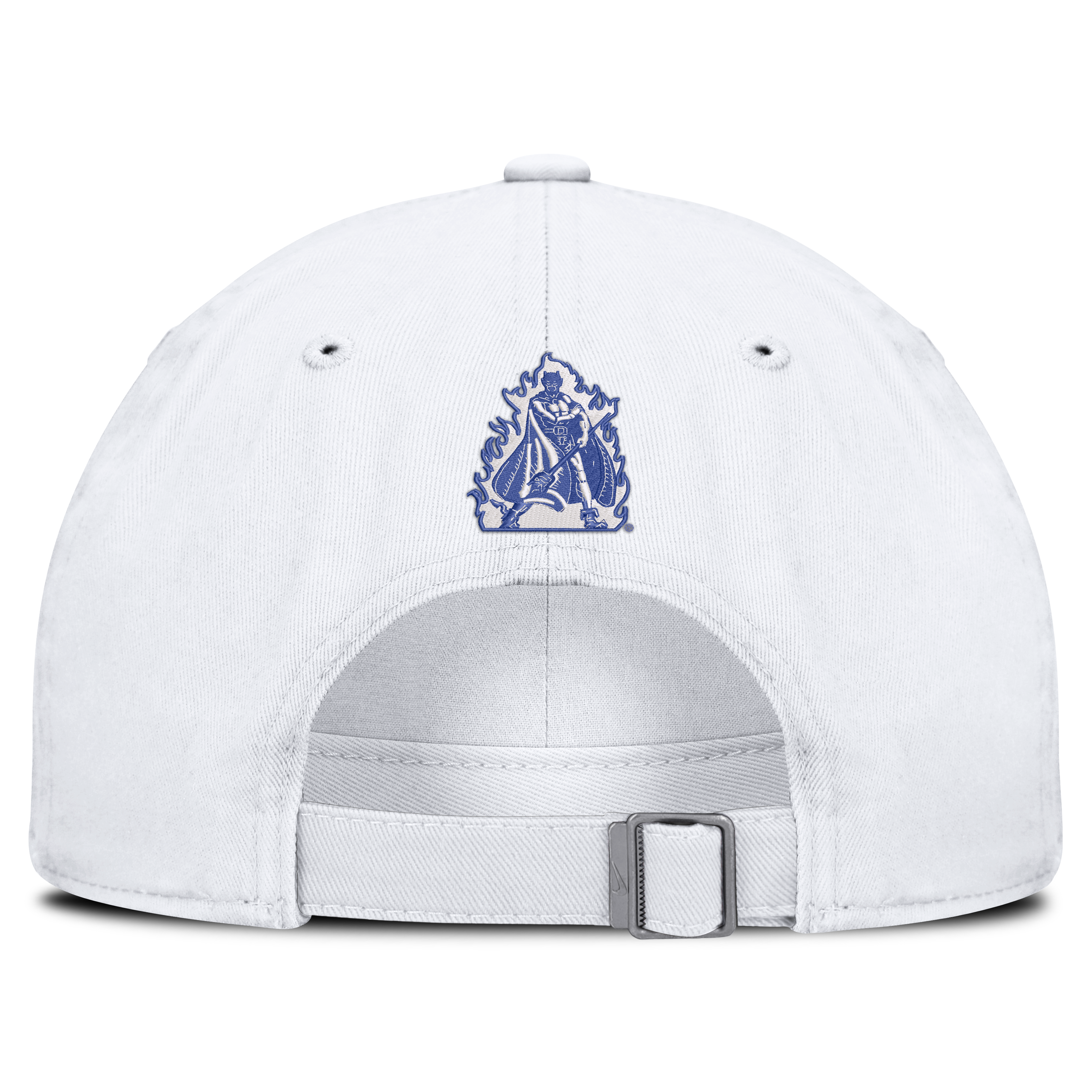Casquette ajustable Nike blanche Duke Blue Devils Legacy Letter & Mascot Club pour homme