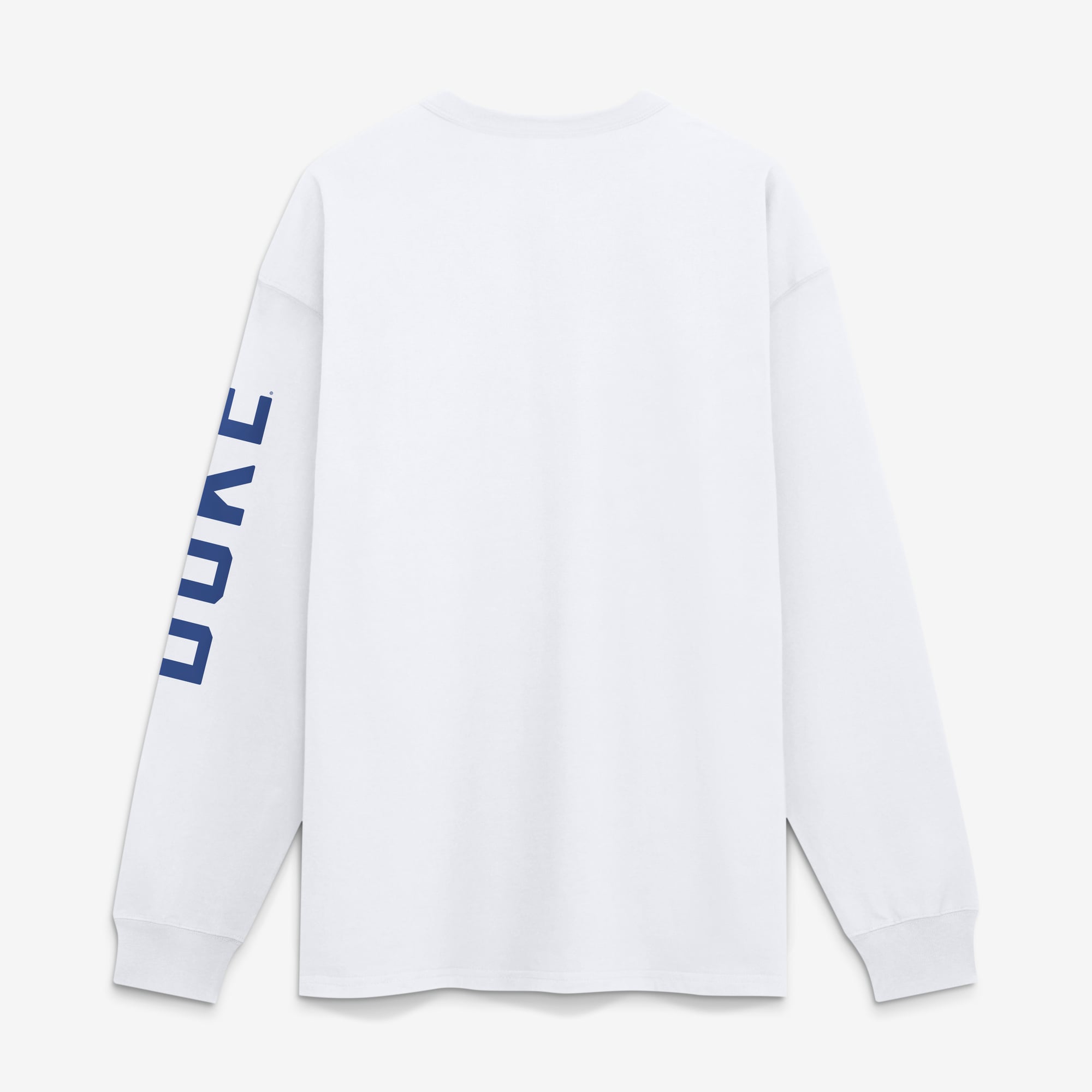 T-shirt à manches longues Nike Duke Blue Devils Max 90 Legacy Multi Graphic blanc pour homme