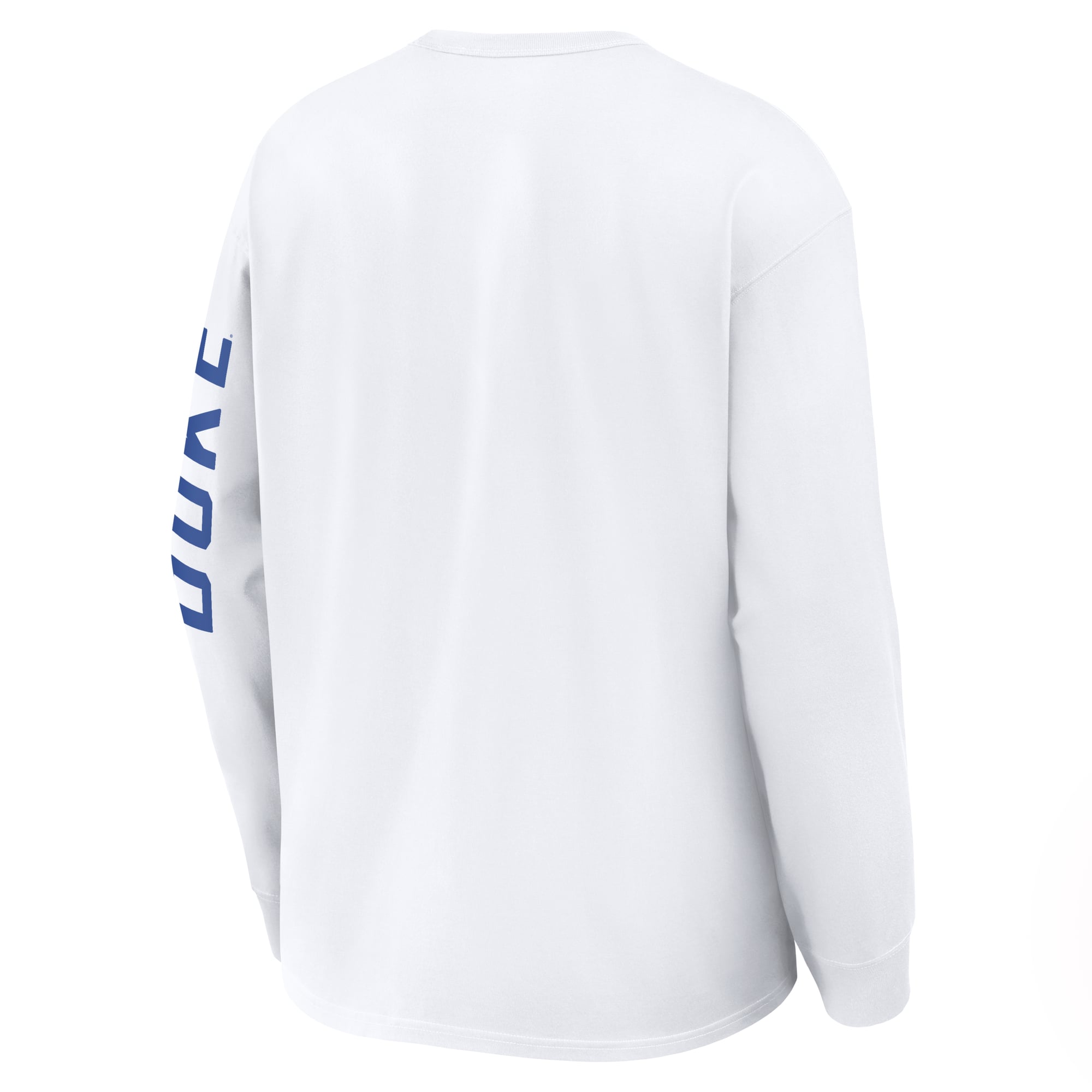 T-shirt à manches longues Nike Duke Blue Devils Max 90 Legacy Multi Graphic blanc pour homme