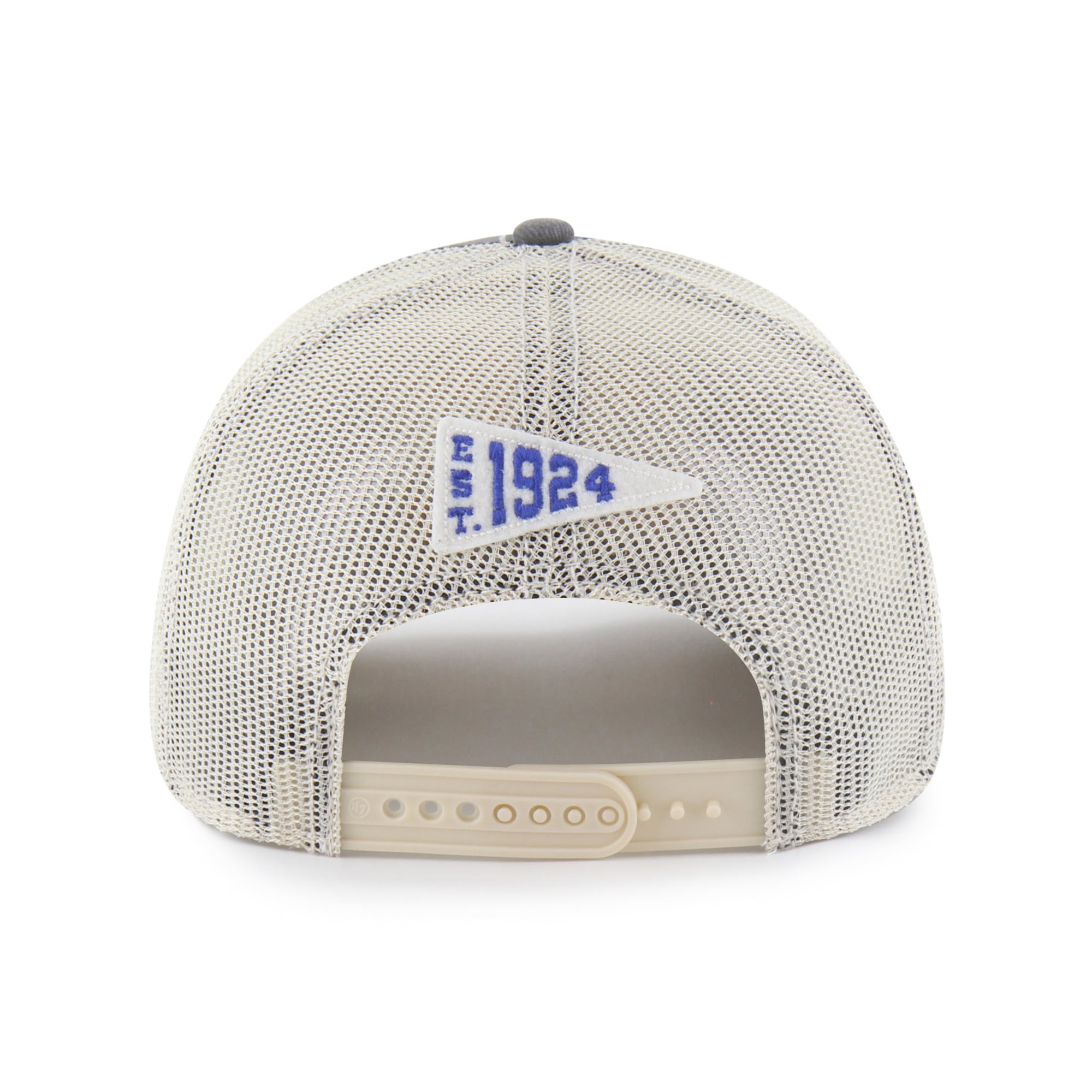 Casquette trucker unisexe '47 Charcoal Duke Blue Devils Egremont Well-Worn ajustable