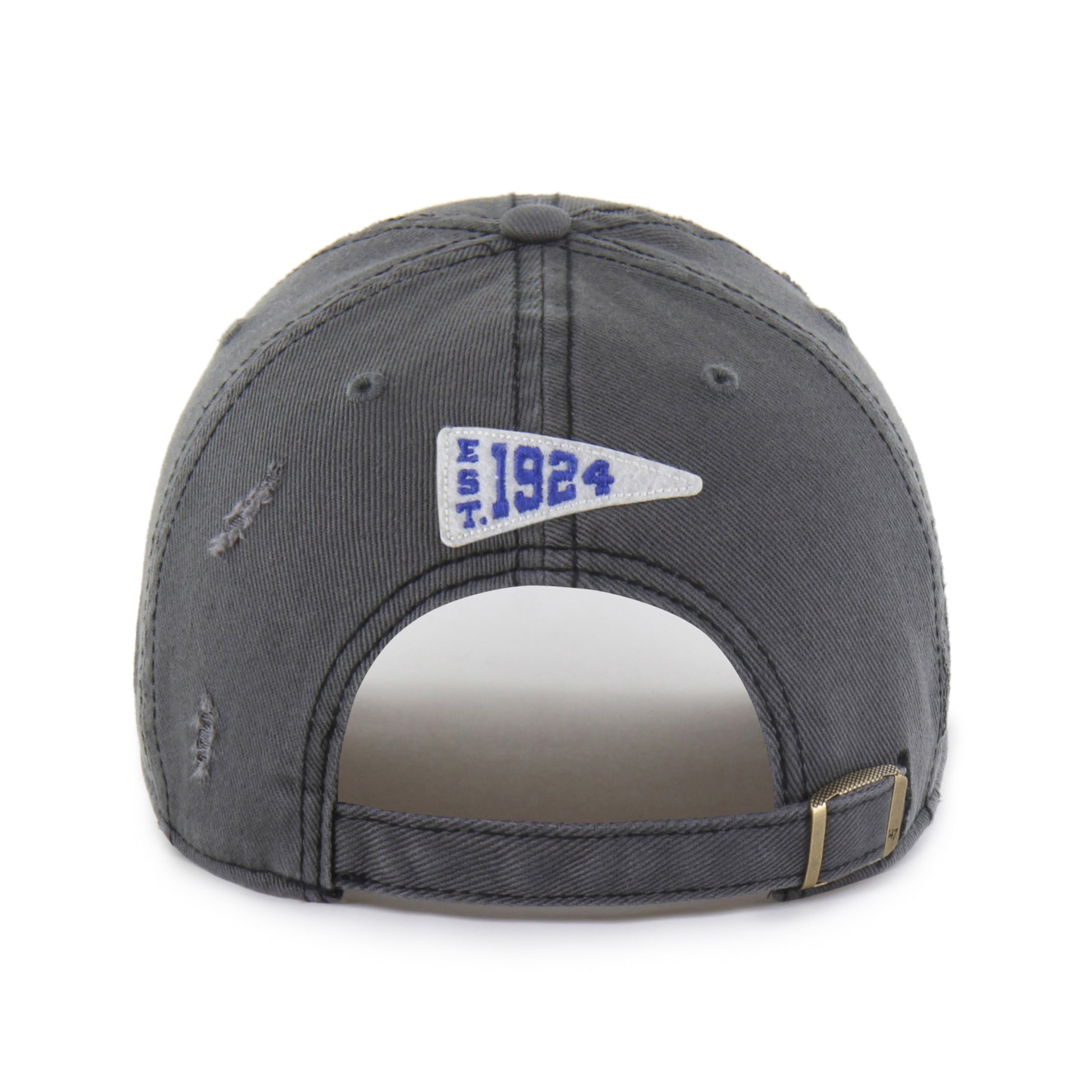 Unisex '47  Charcoal Duke Blue Devils Well-Worn Seymore Clean Up Adjustable Hat