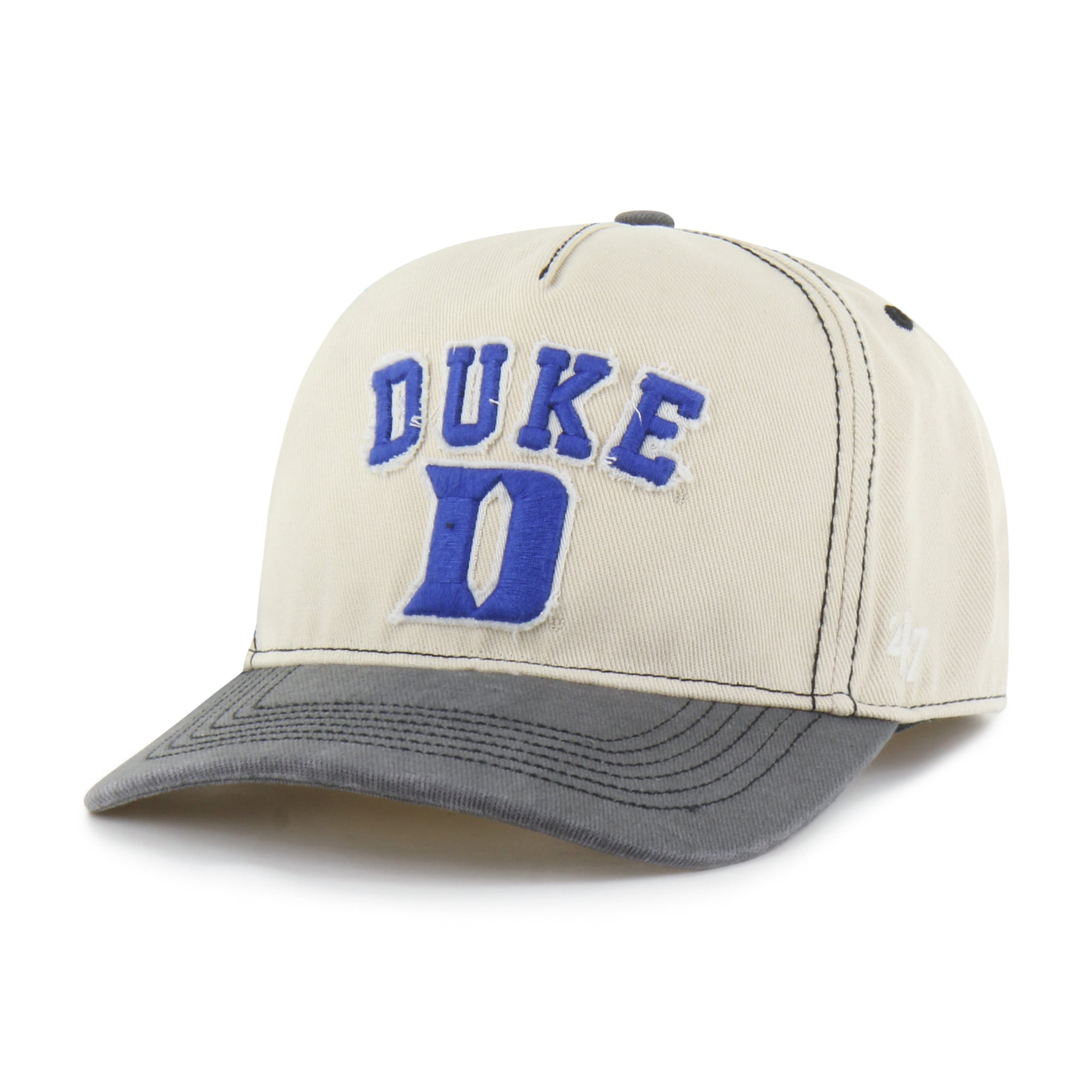 Unisex '47 Tan/Black Duke Blue Devils Well-Worn Calderwood Hitch Adjustable Hat