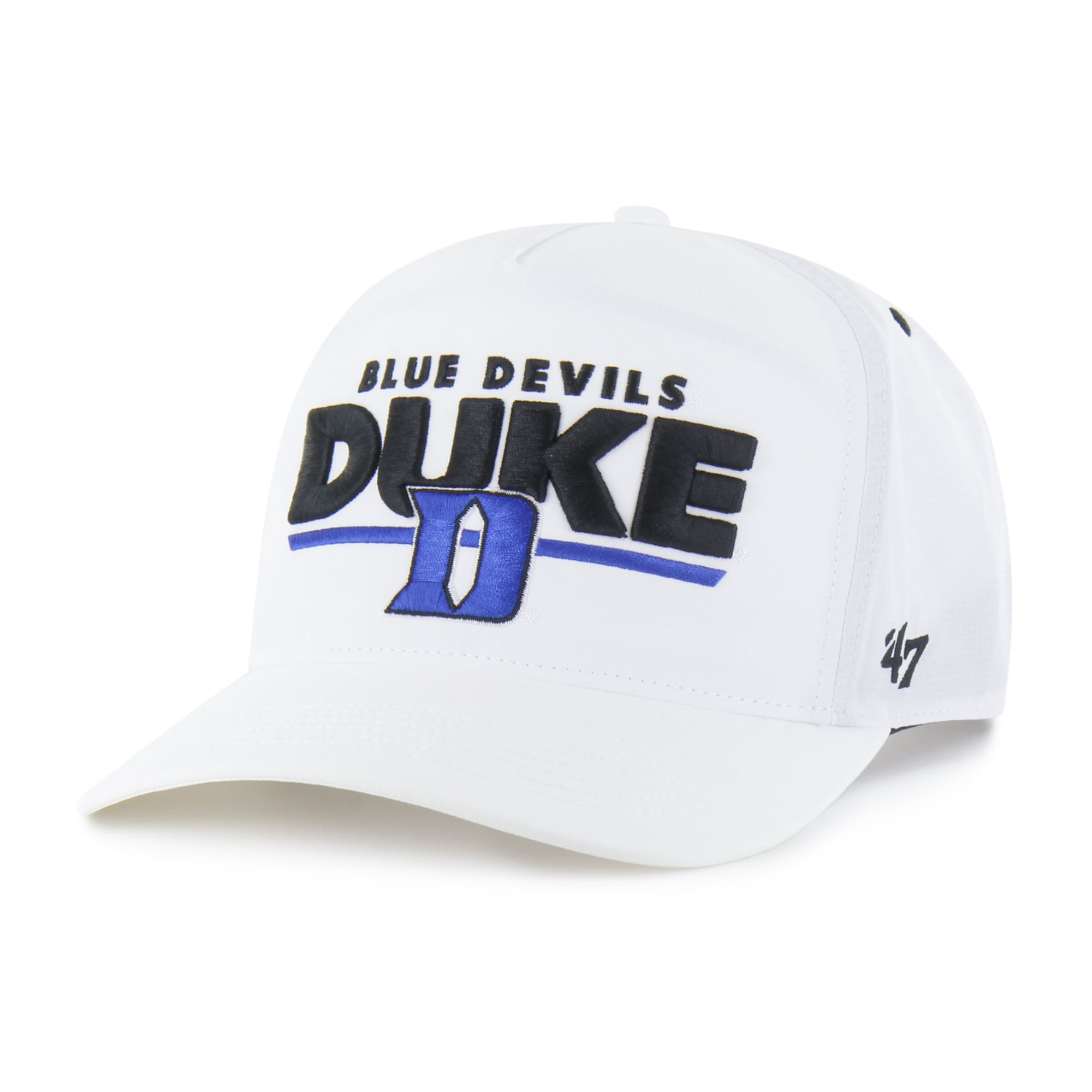 Unisex '47 White Duke Blue Devils brrr° Expressway Hitch Adjustable Hat