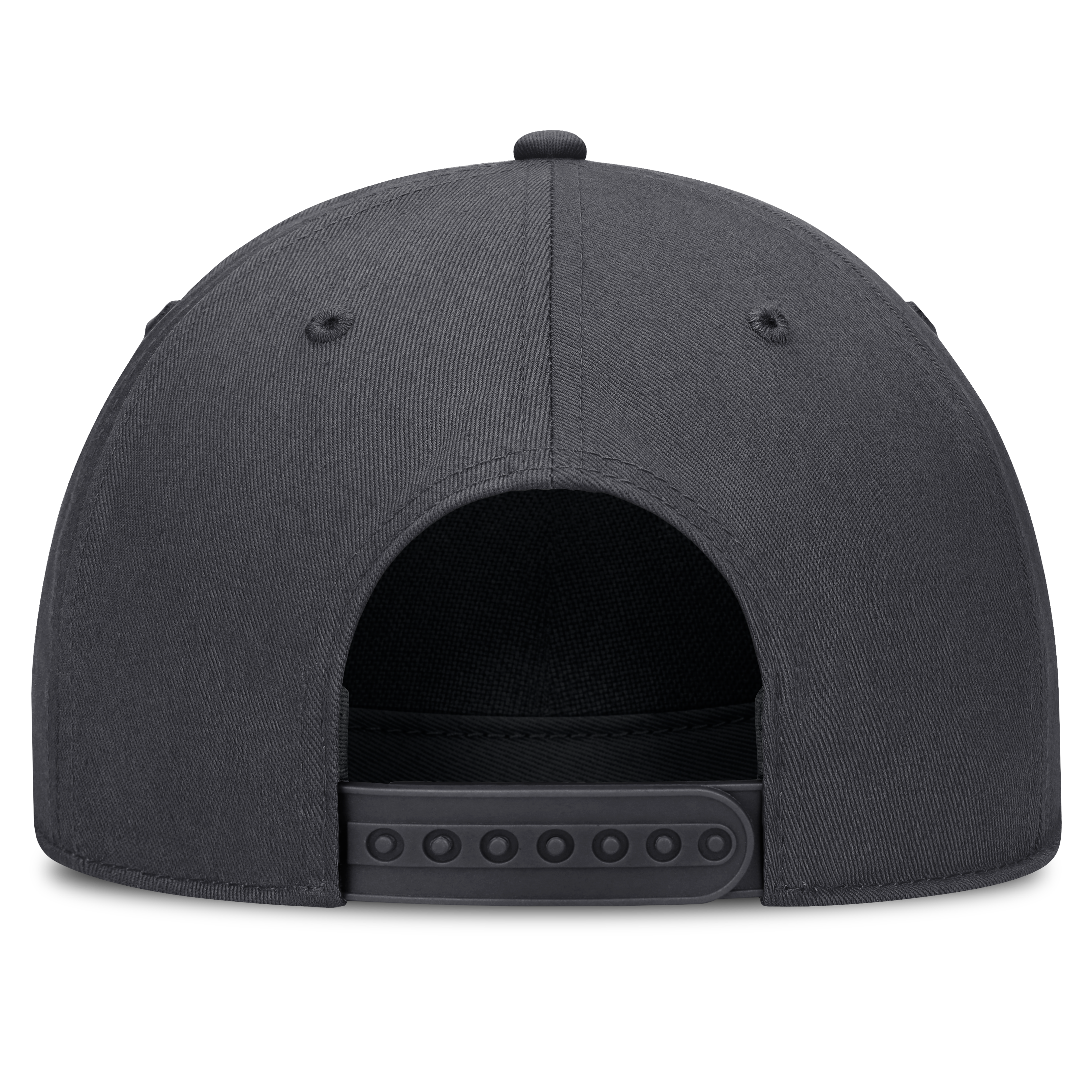 Casquette unisexe Nike anthracite Duke Blue Devils à inscription et taille ajustable