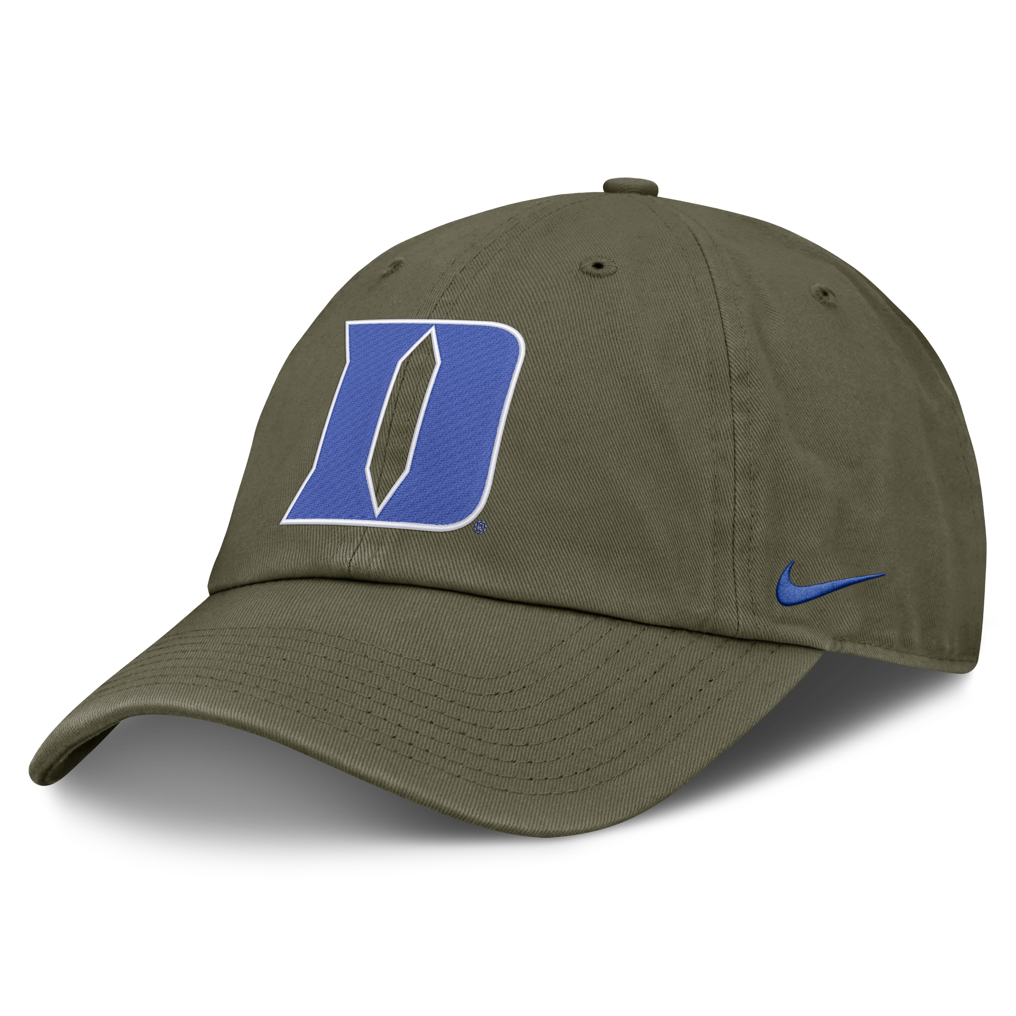 Casquette unisexe Nike Olive Duke Blue Devils Primetime Club ajustable